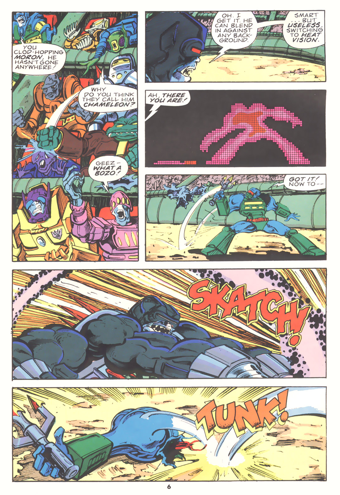 Read online The Transformers (UK) comic -  Issue #170 - 6