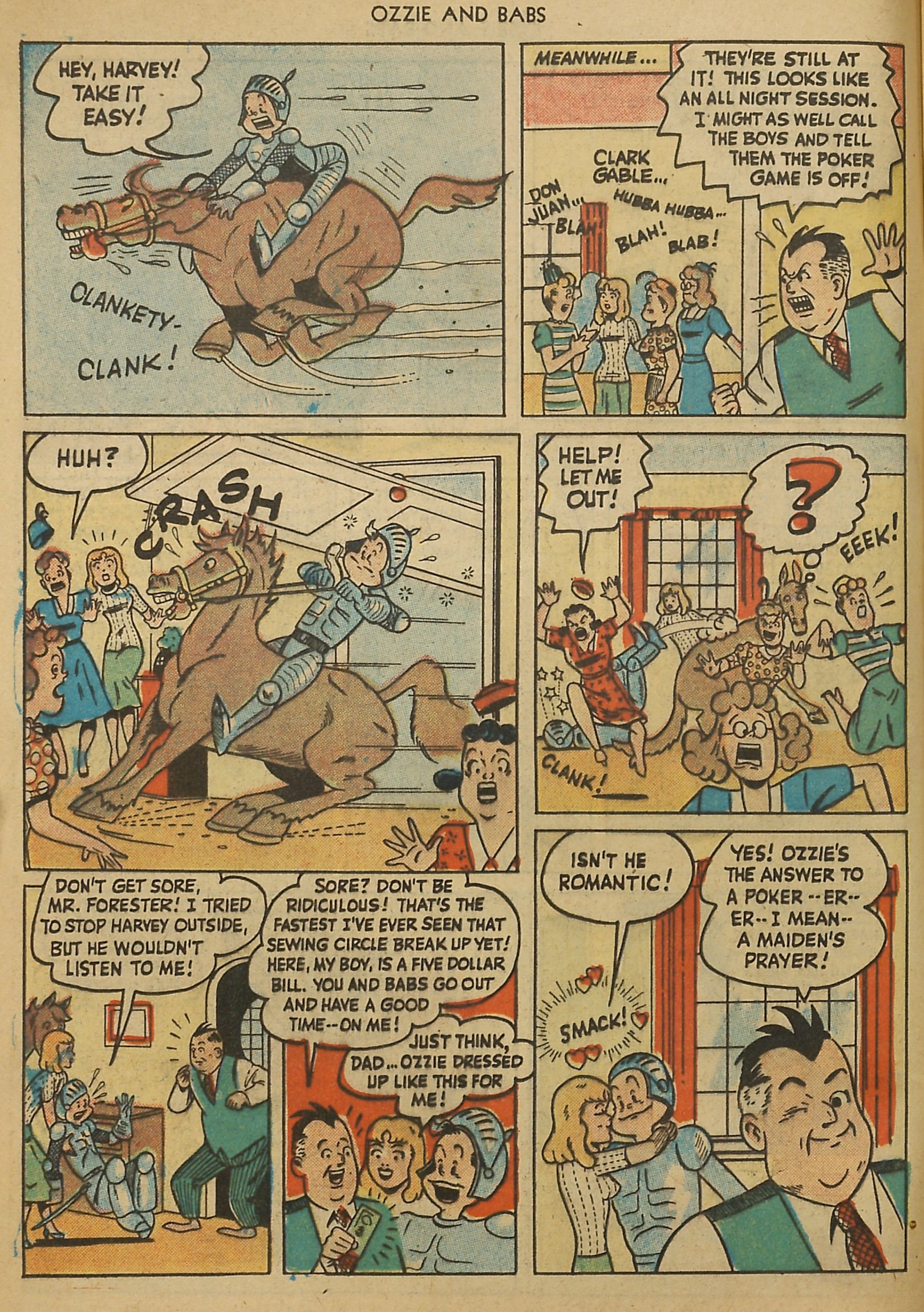 Read online Ozzie And Babs comic -  Issue #9 - 12
