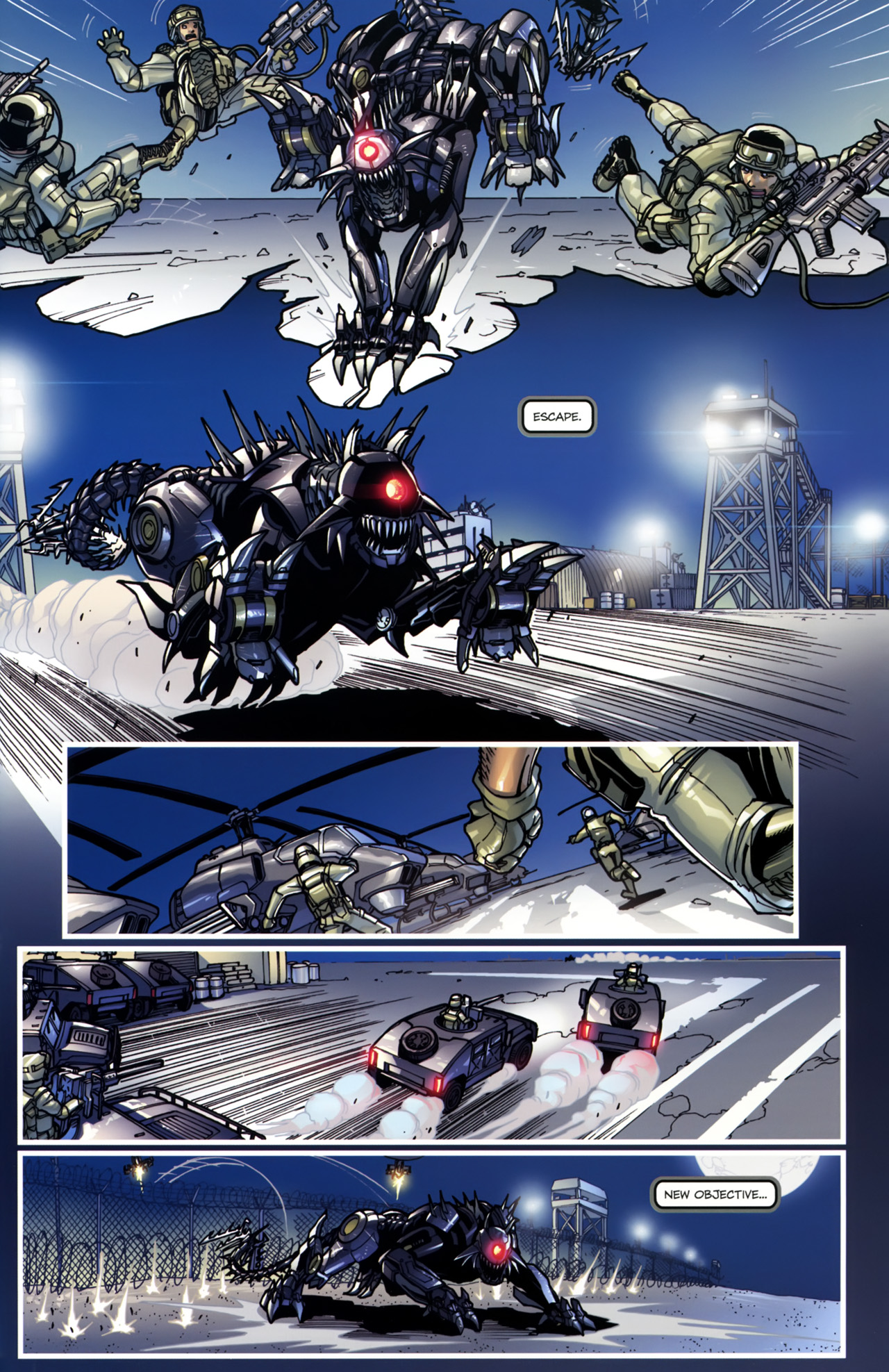 Read online Transformers: Tales of The Fallen comic -  Issue #5 - 7