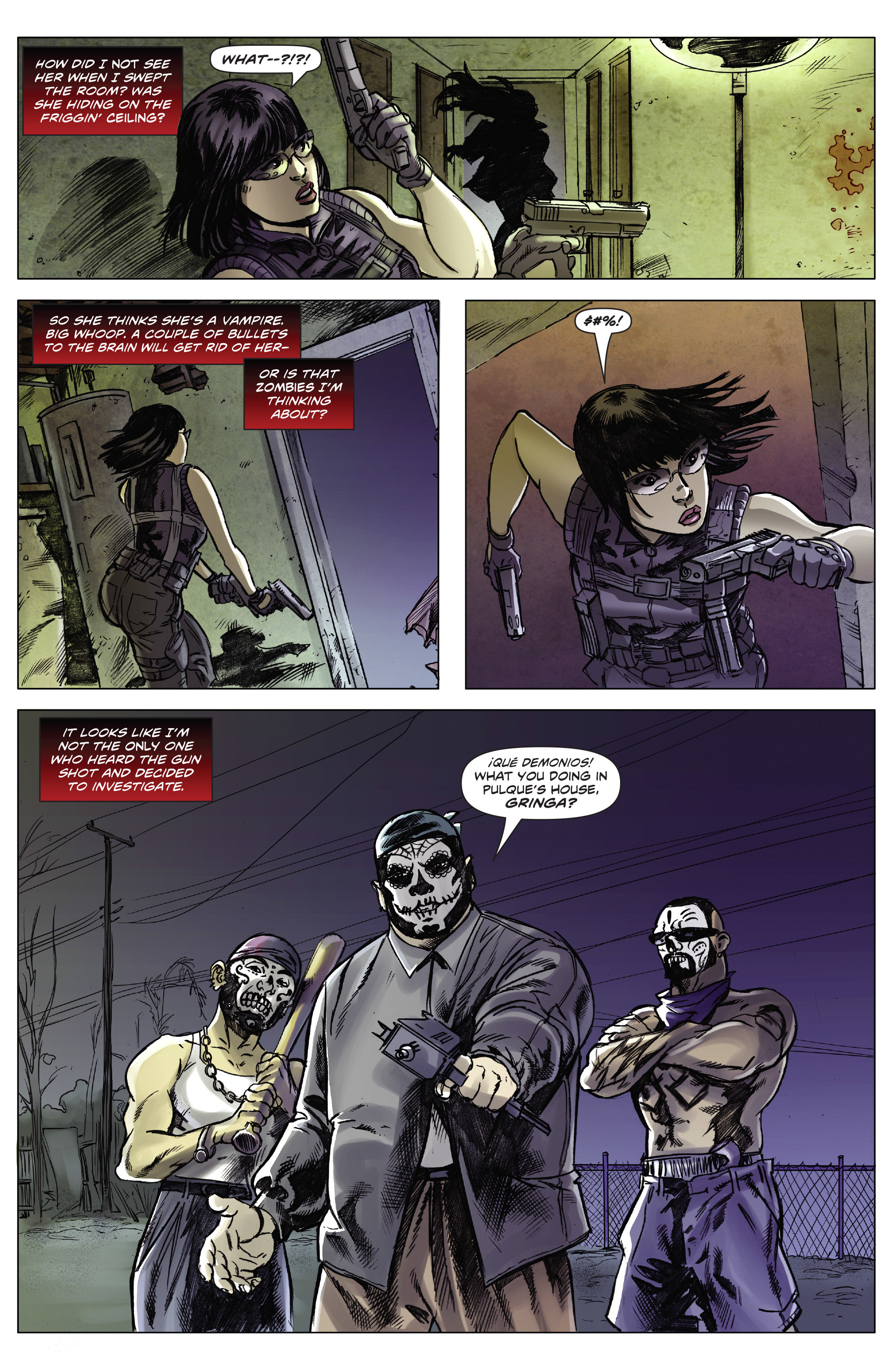 Read online Swords of Sorrow: Vampirella & Jennifer Blood comic -  Issue #2 - 16