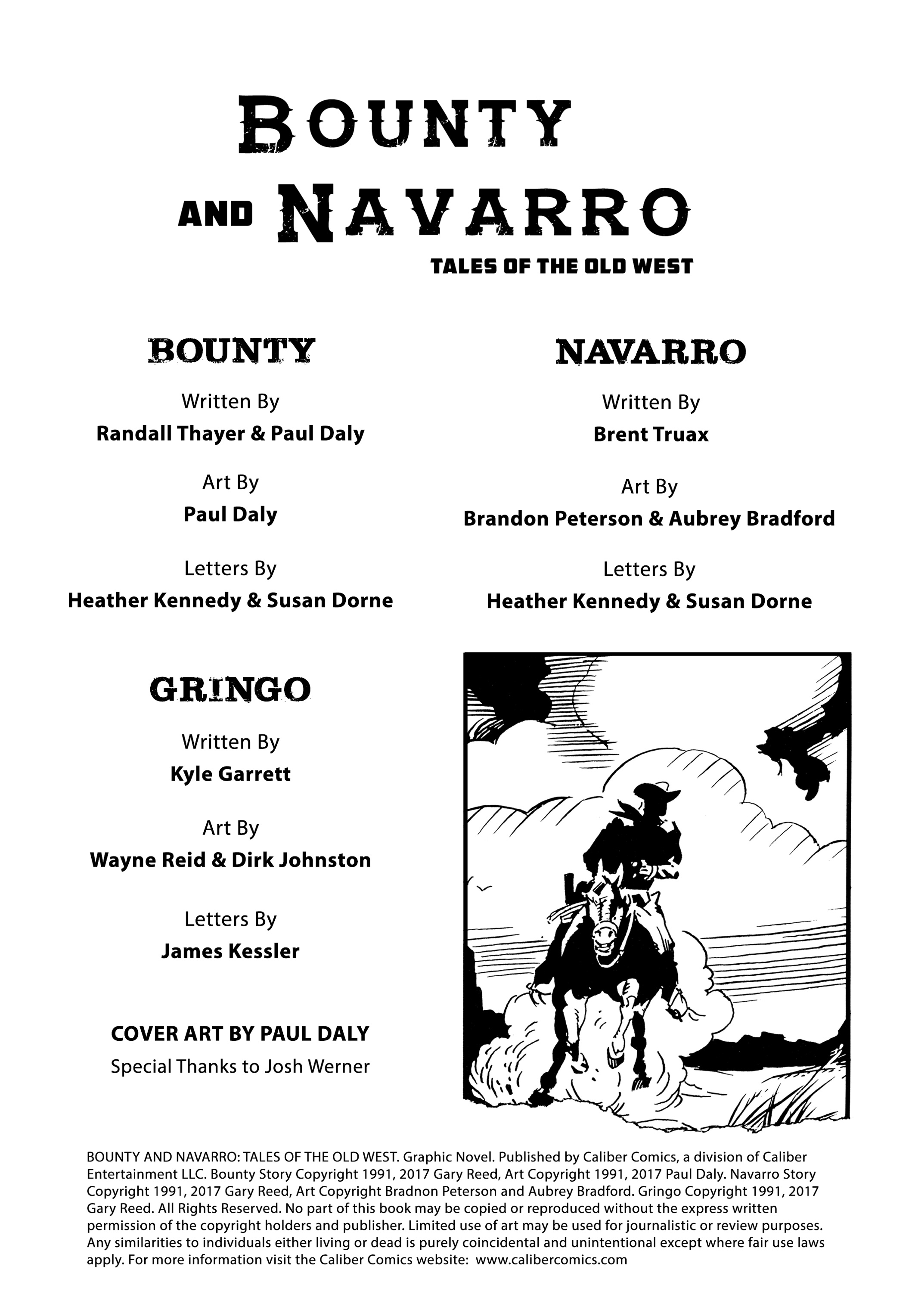 Read online Bounty and Navarro: Tales of the Old West comic -  Issue # TPB - 3