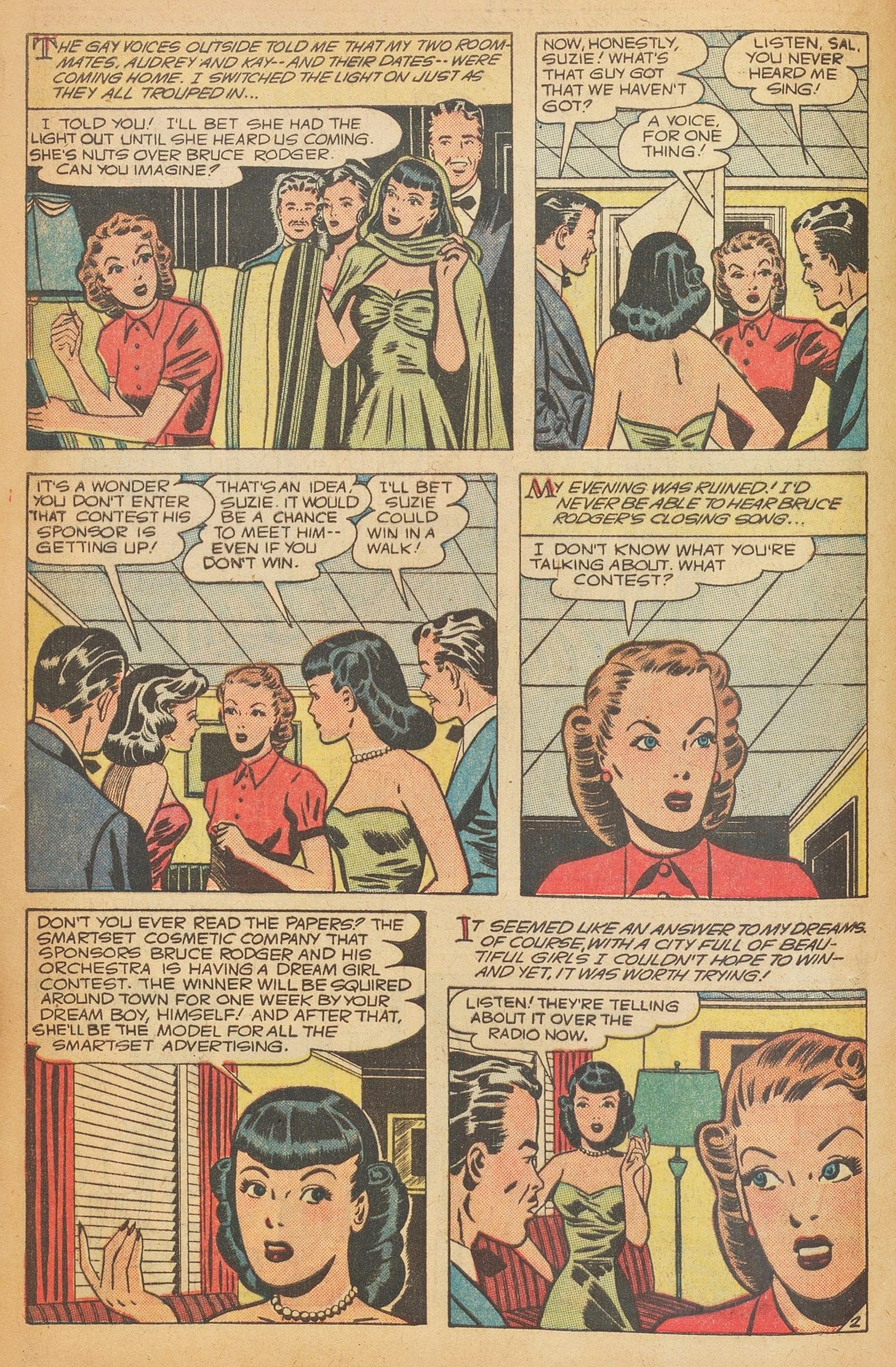 Read online Glamorous Romances comic -  Issue #45 - 4