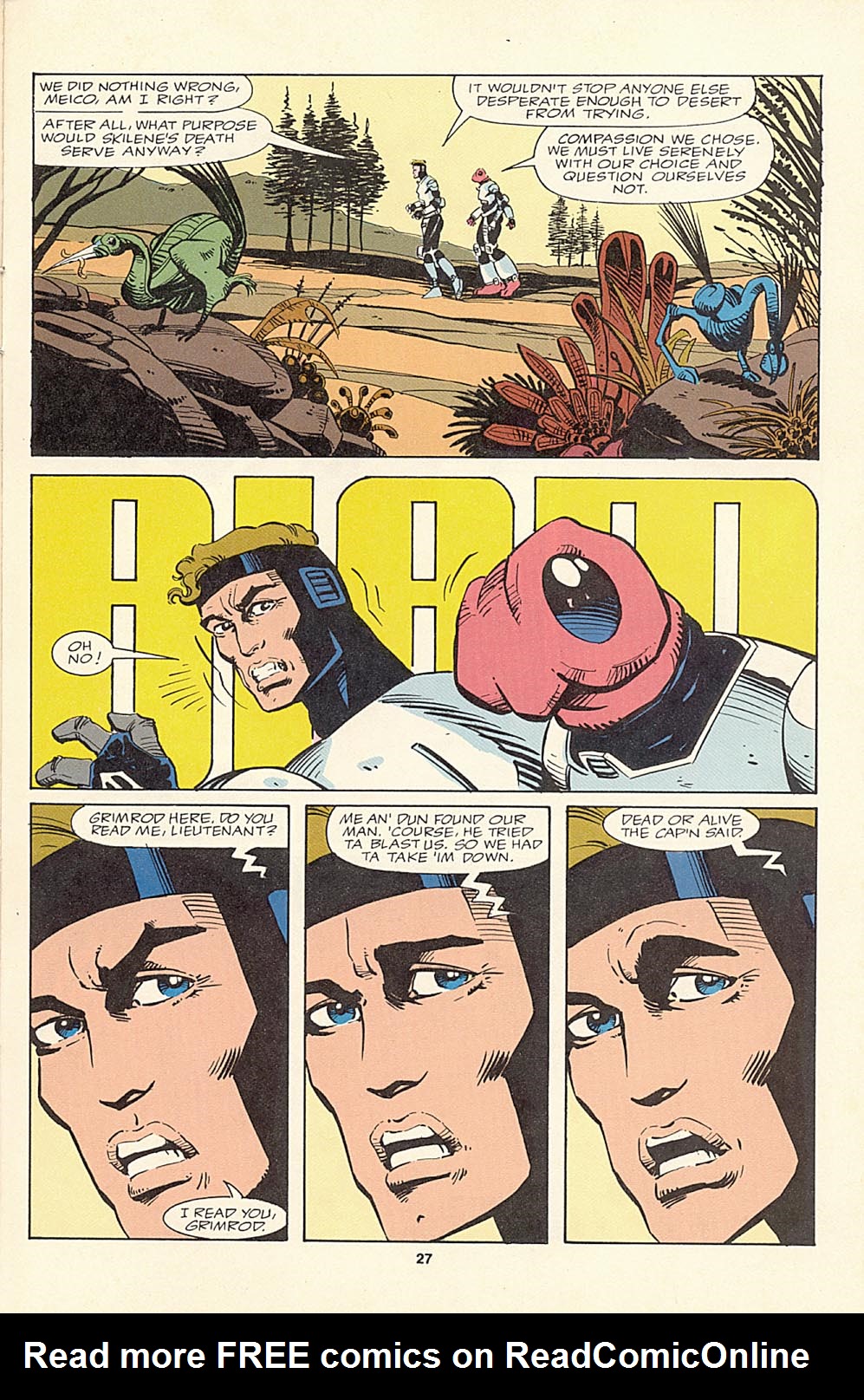 Read online Alien Legion comic -  Issue #20 - 29