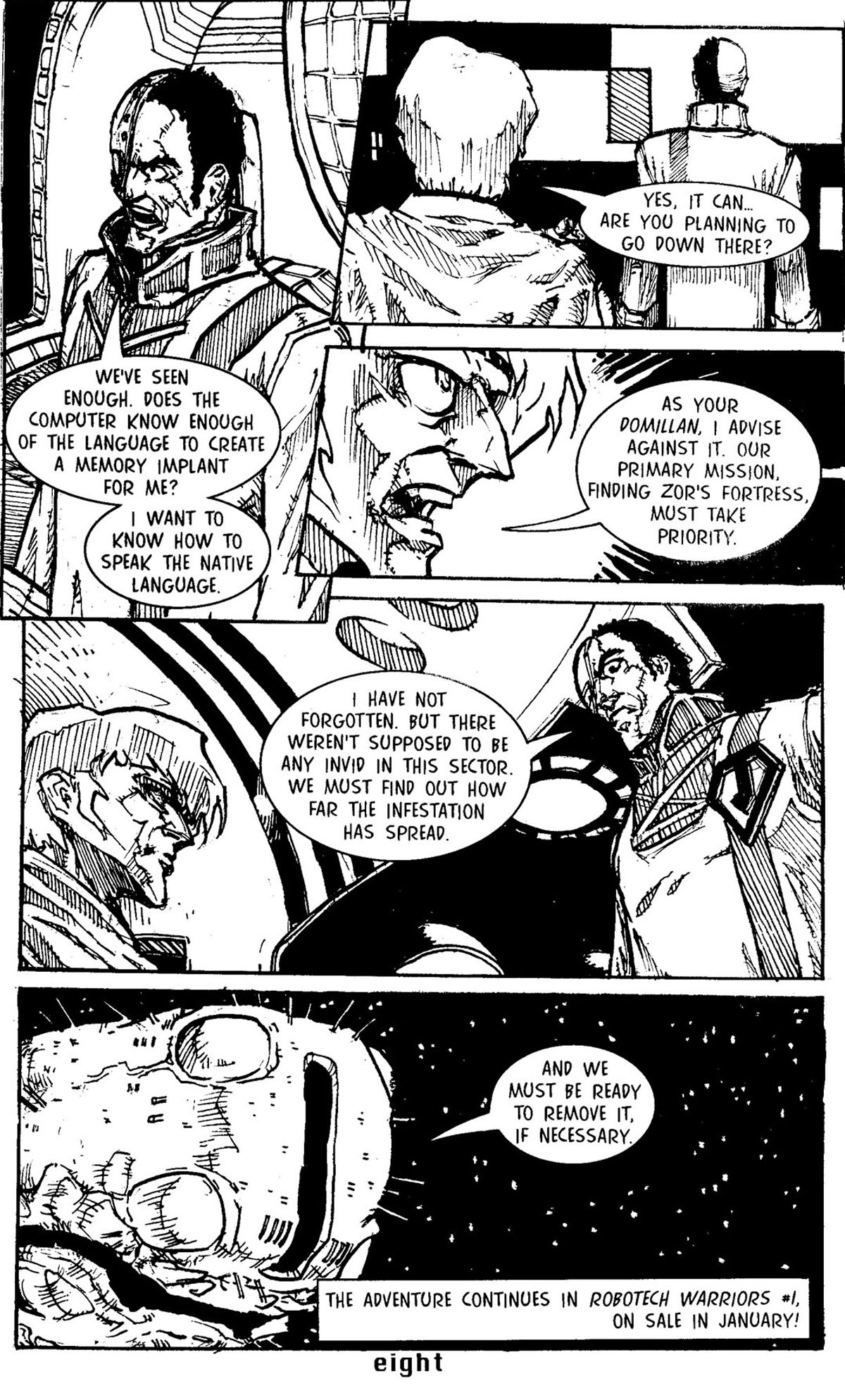 Read online Robotech: Warriors comic -  Issue #0 - 10