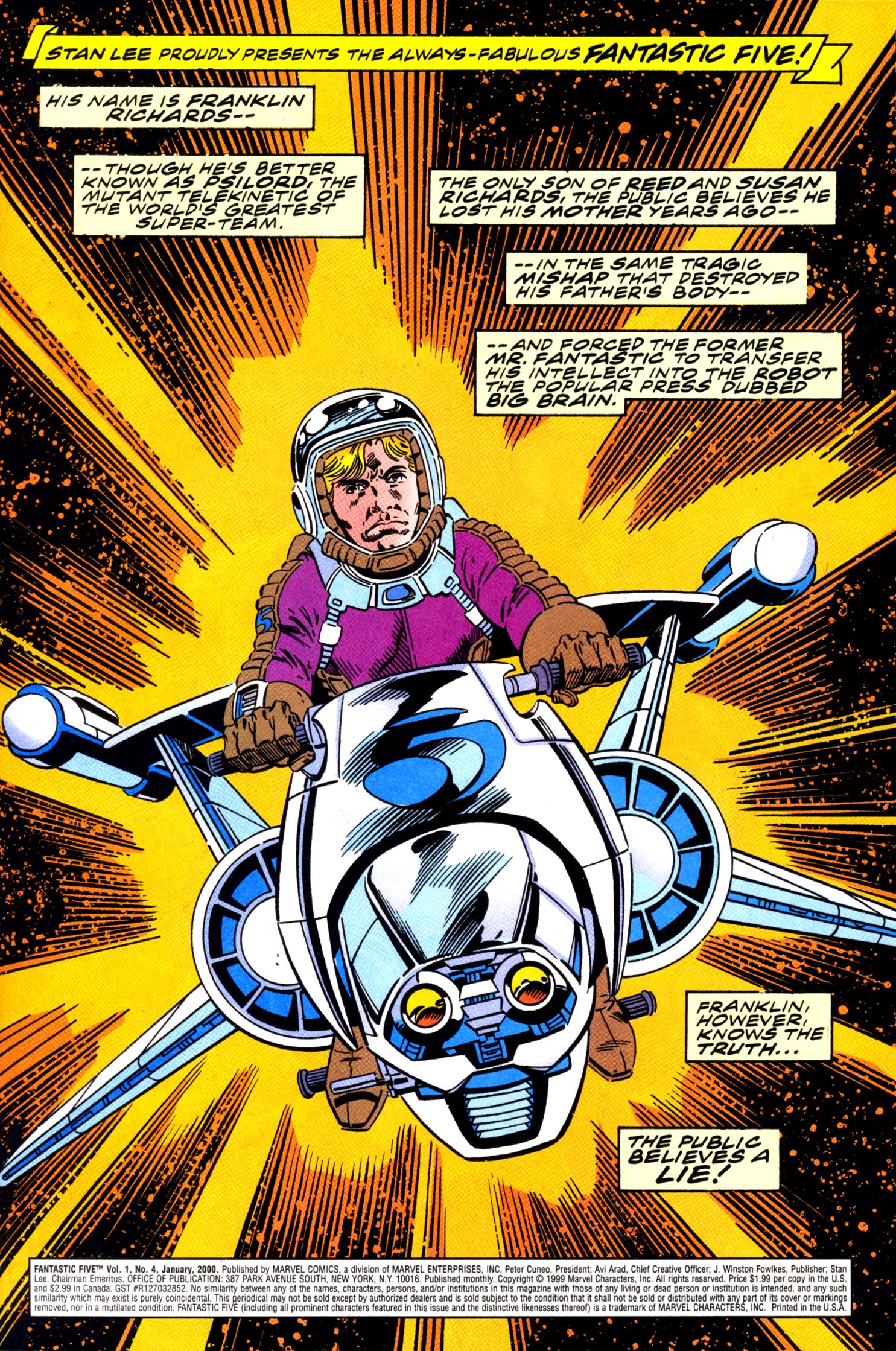 Read online Fantastic Five comic -  Issue #4 - 2