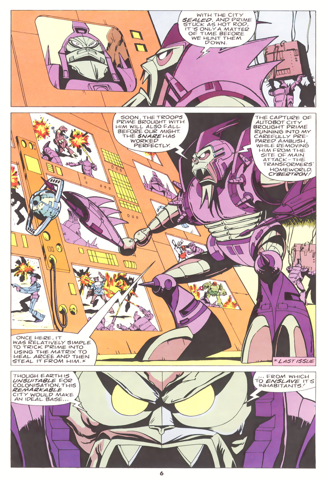 Read online The Transformers (UK) comic -  Issue #186 - 6