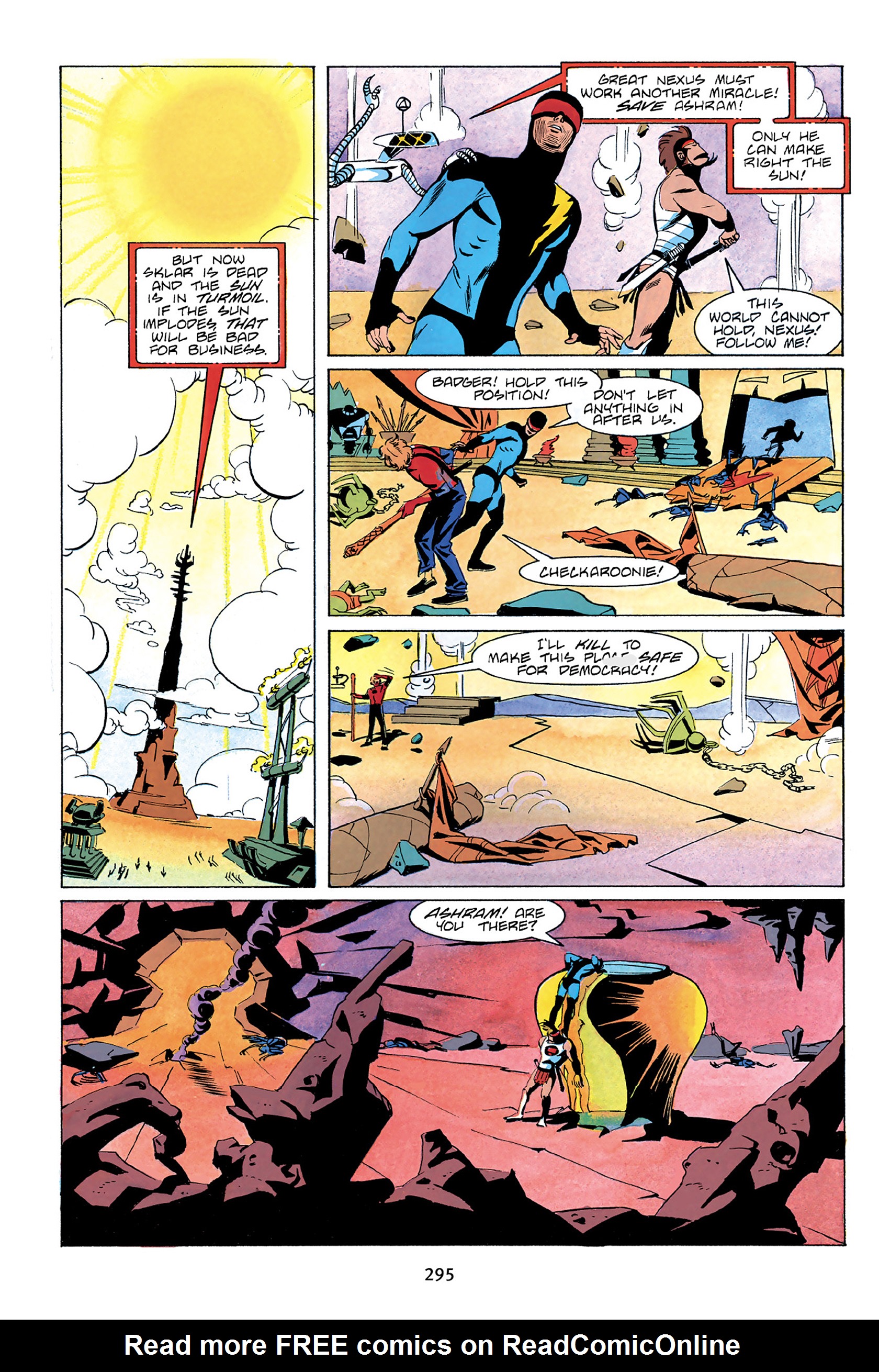 Read online Nexus Omnibus comic -  Issue # TPB 4 - 293