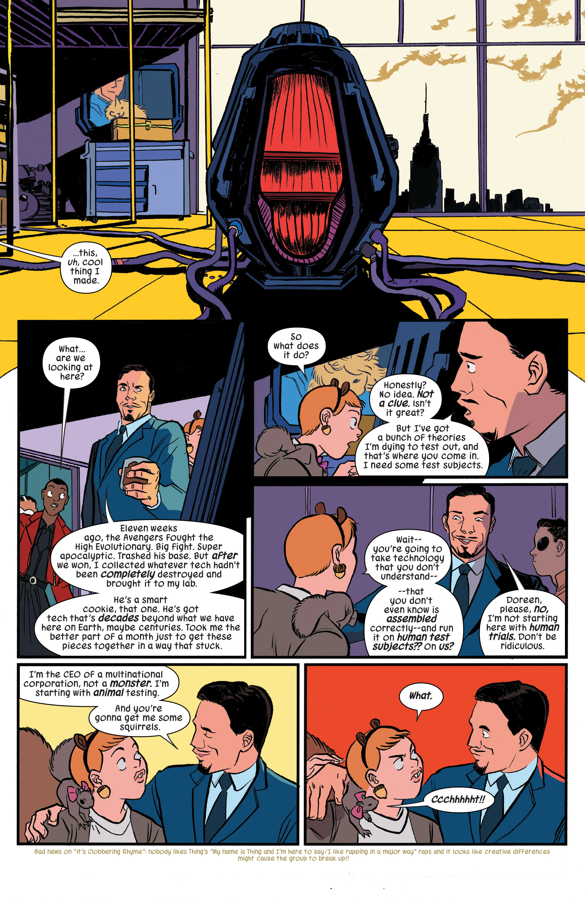 Read online The Unbeatable Squirrel Girl Beats Up the Marvel Universe comic -  Issue # TPB - 17