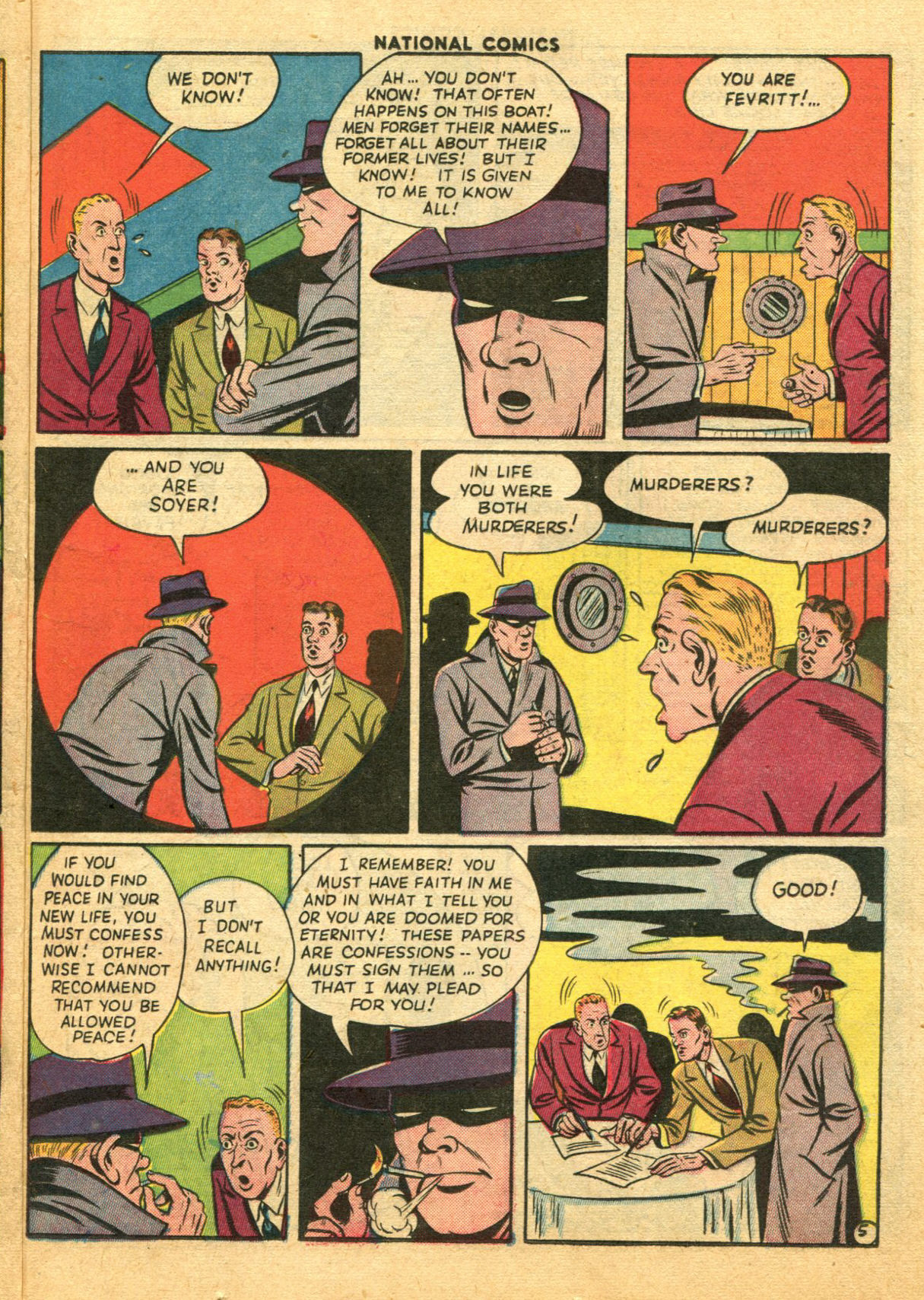 Read online National Comics comic -  Issue #38 - 7