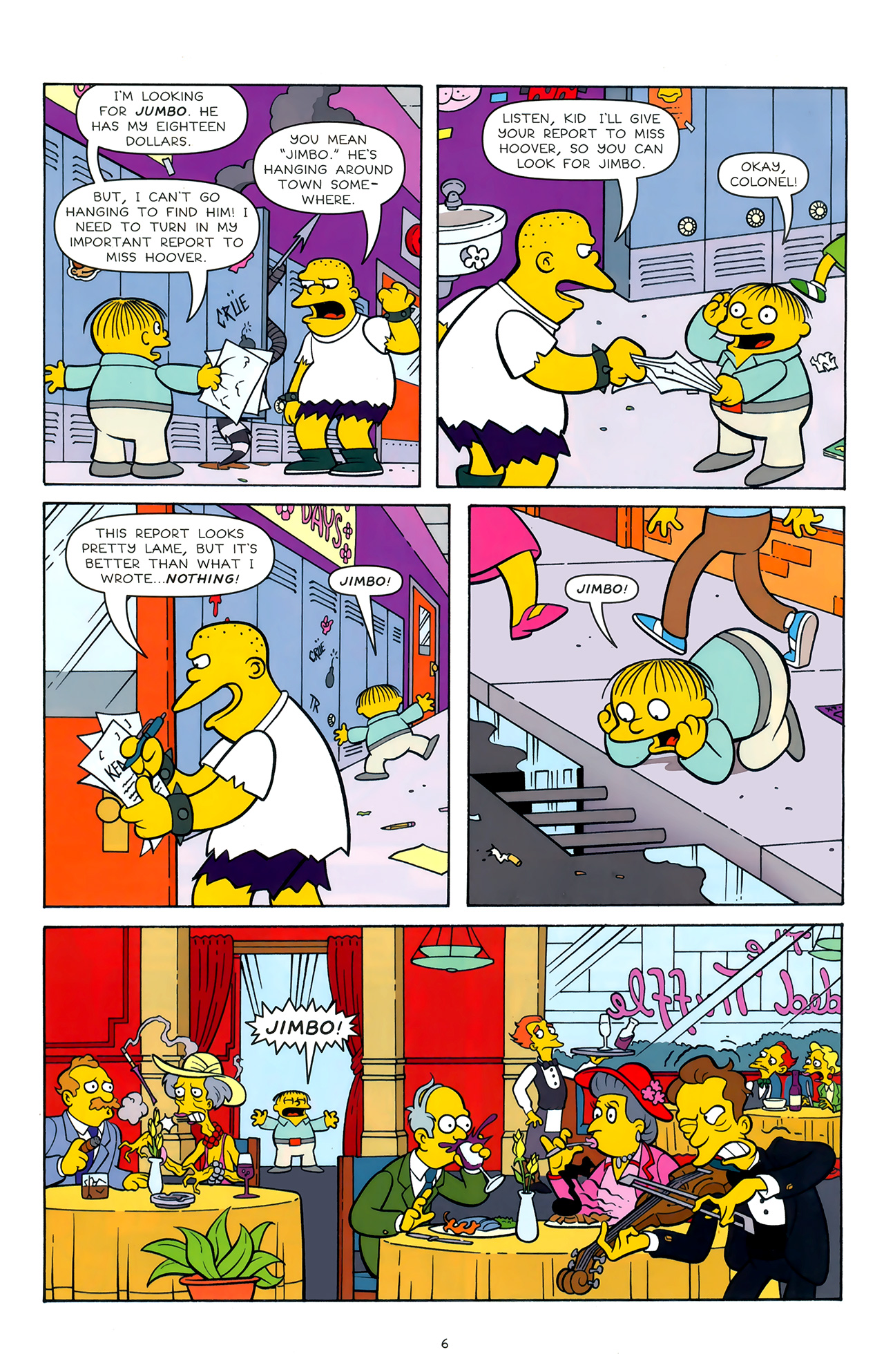 Read online Bongo Comics Free-For-All! comic -  Issue #2011 - 7