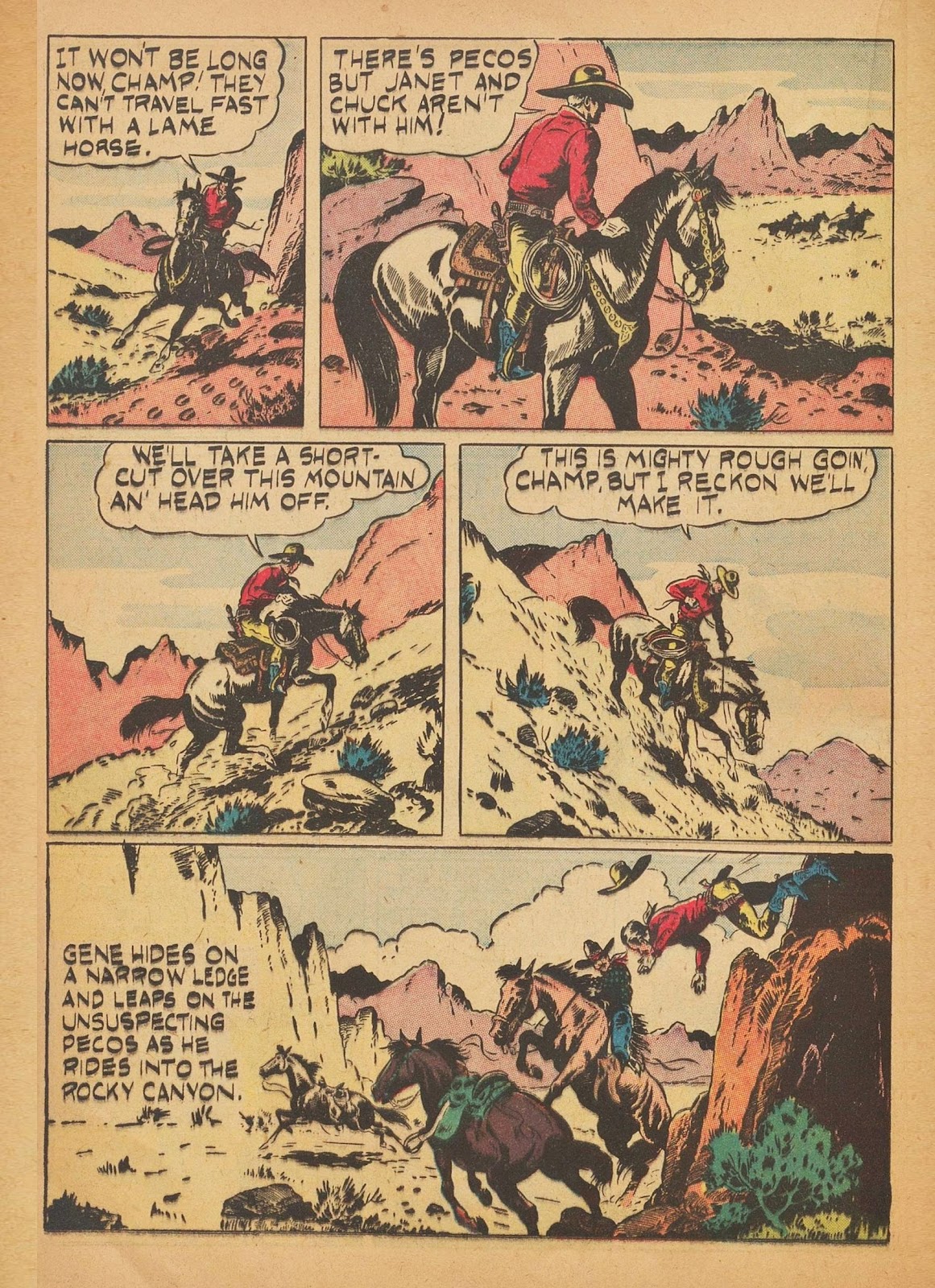 Gene Autry Comics issue 3 - Page 22