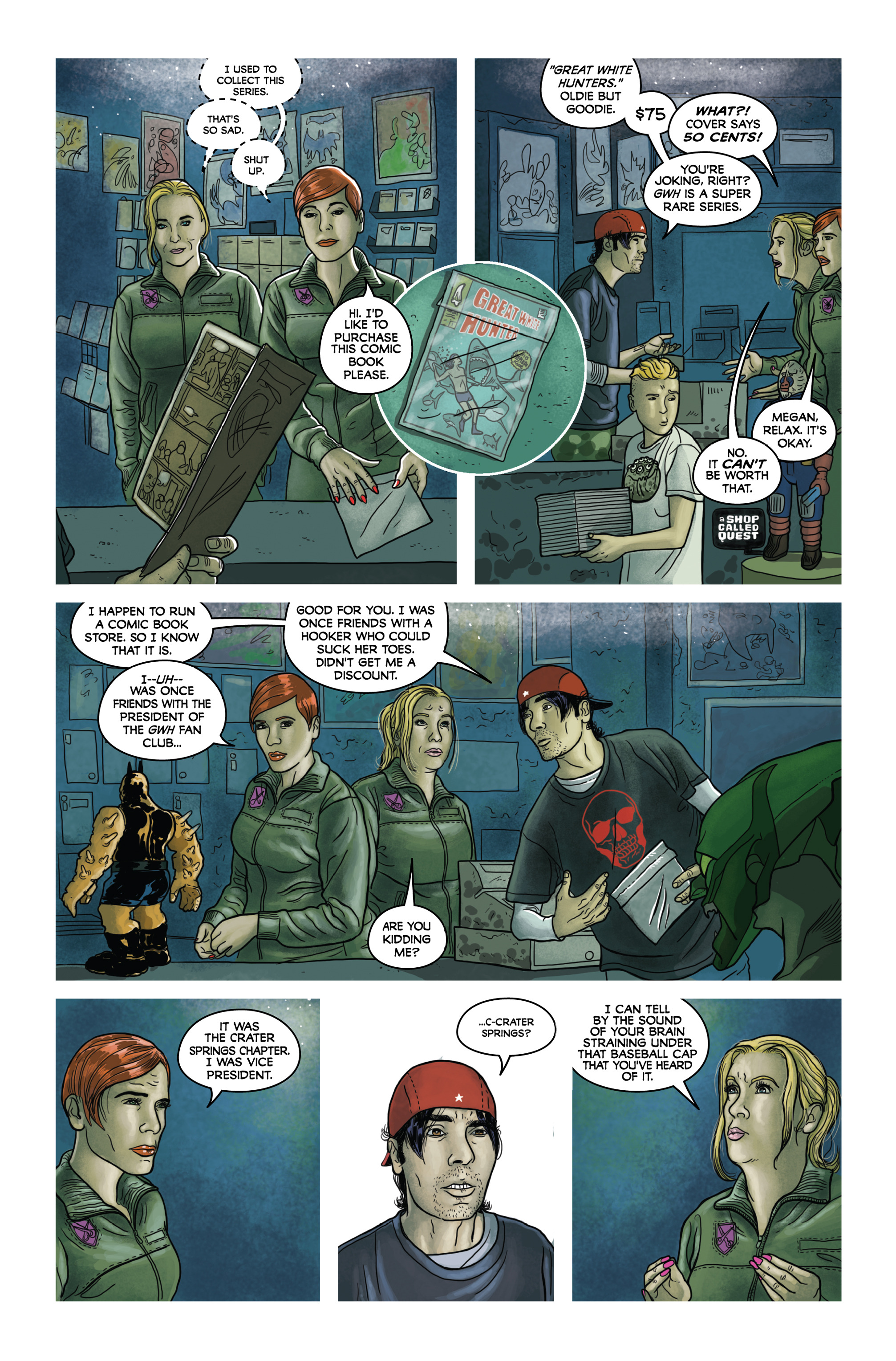 Read online Night of the Mullets comic -  Issue #2 - 9