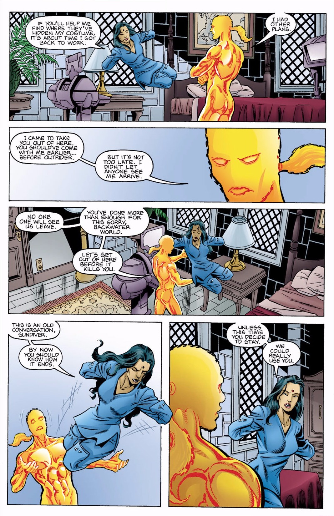 Read online Pantheon comic -  Issue #11 - 9