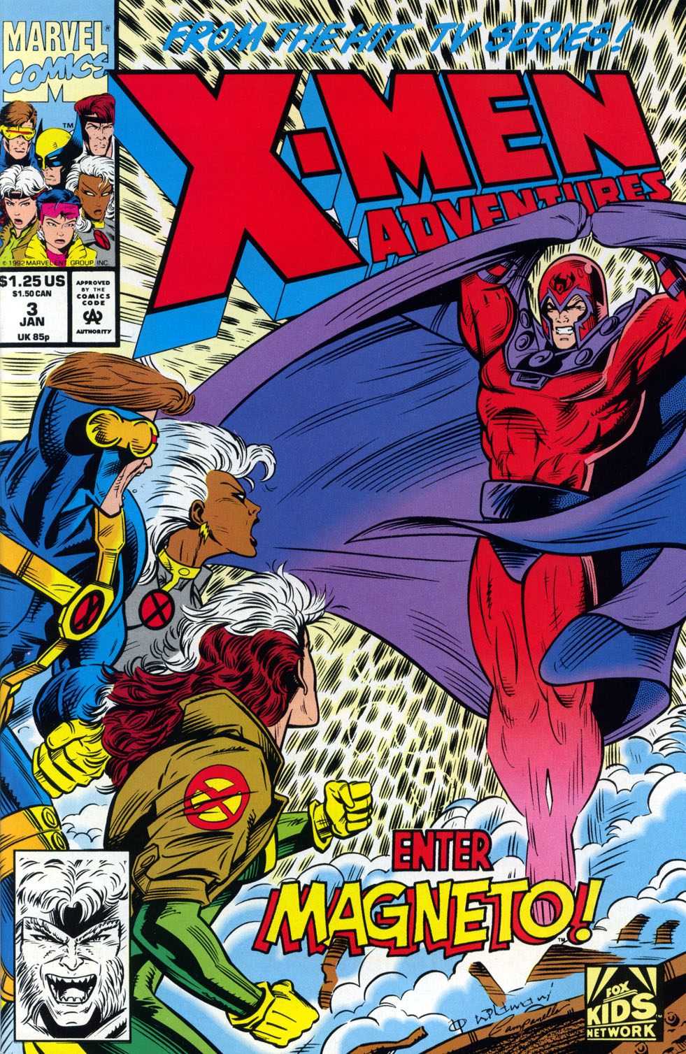 Read online X-Men Adventures (1992) comic -  Issue #3 - 1