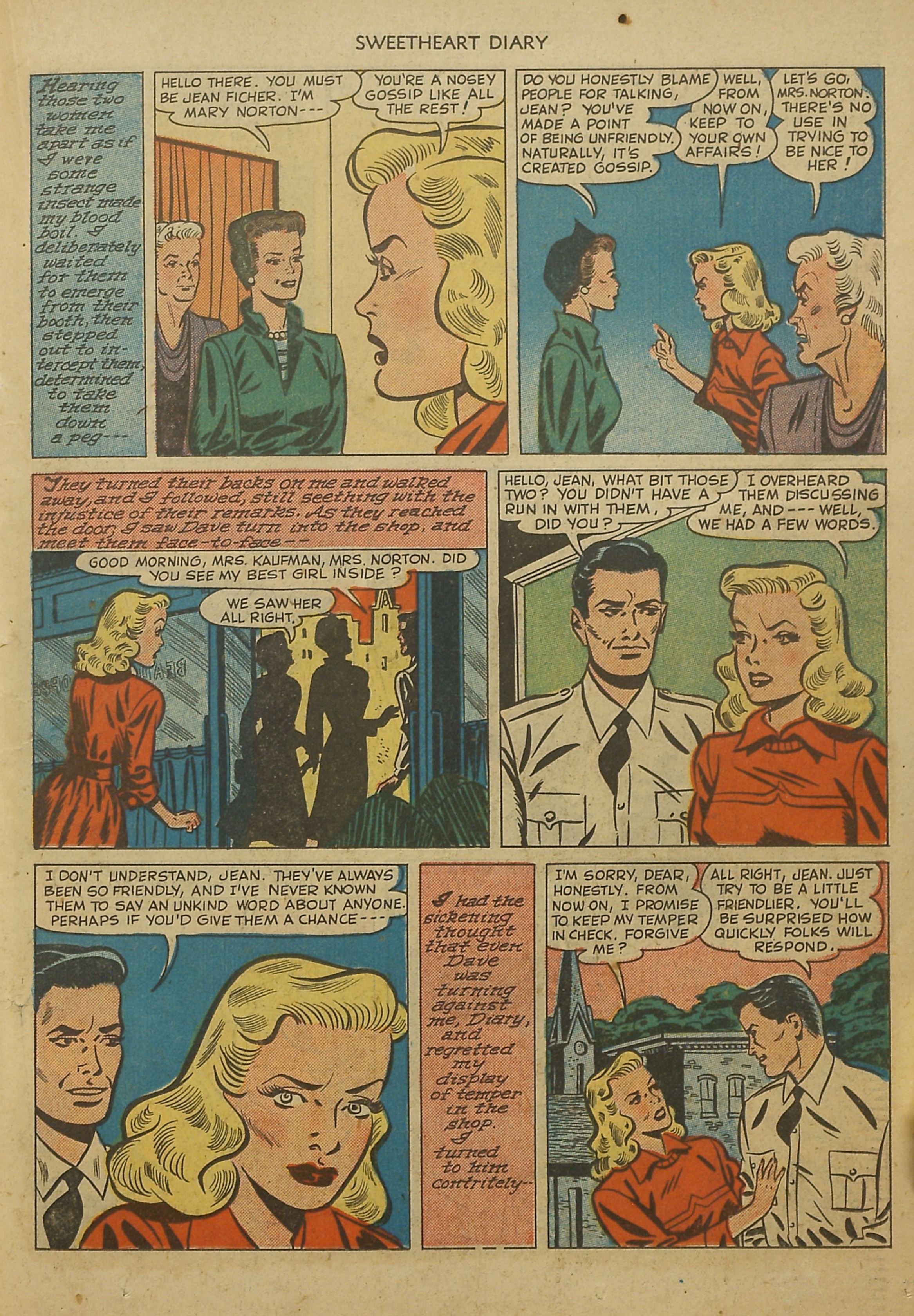 Read online Sweetheart Diary comic -  Issue #4 - 19