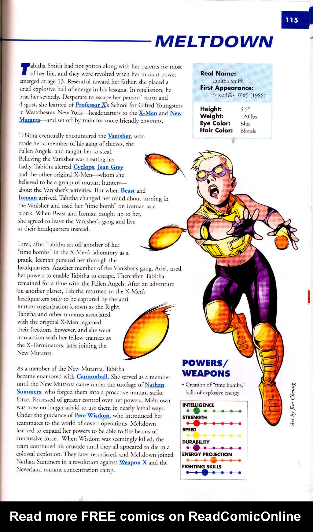 Read online Marvel Encyclopedia comic -  Issue # TPB 2 - 117