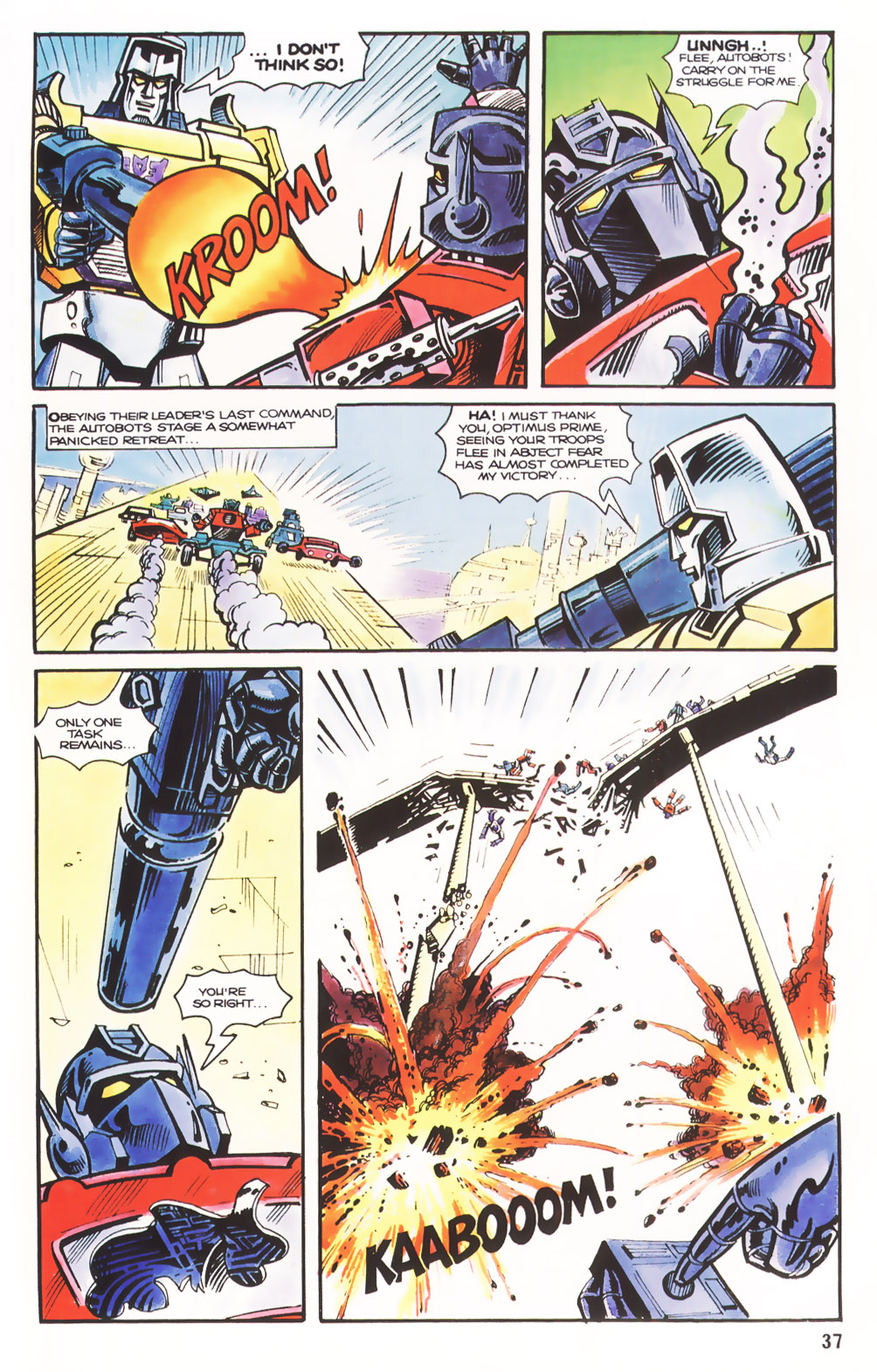 Read online The Transformers Annual comic -  Issue #1985 - 36