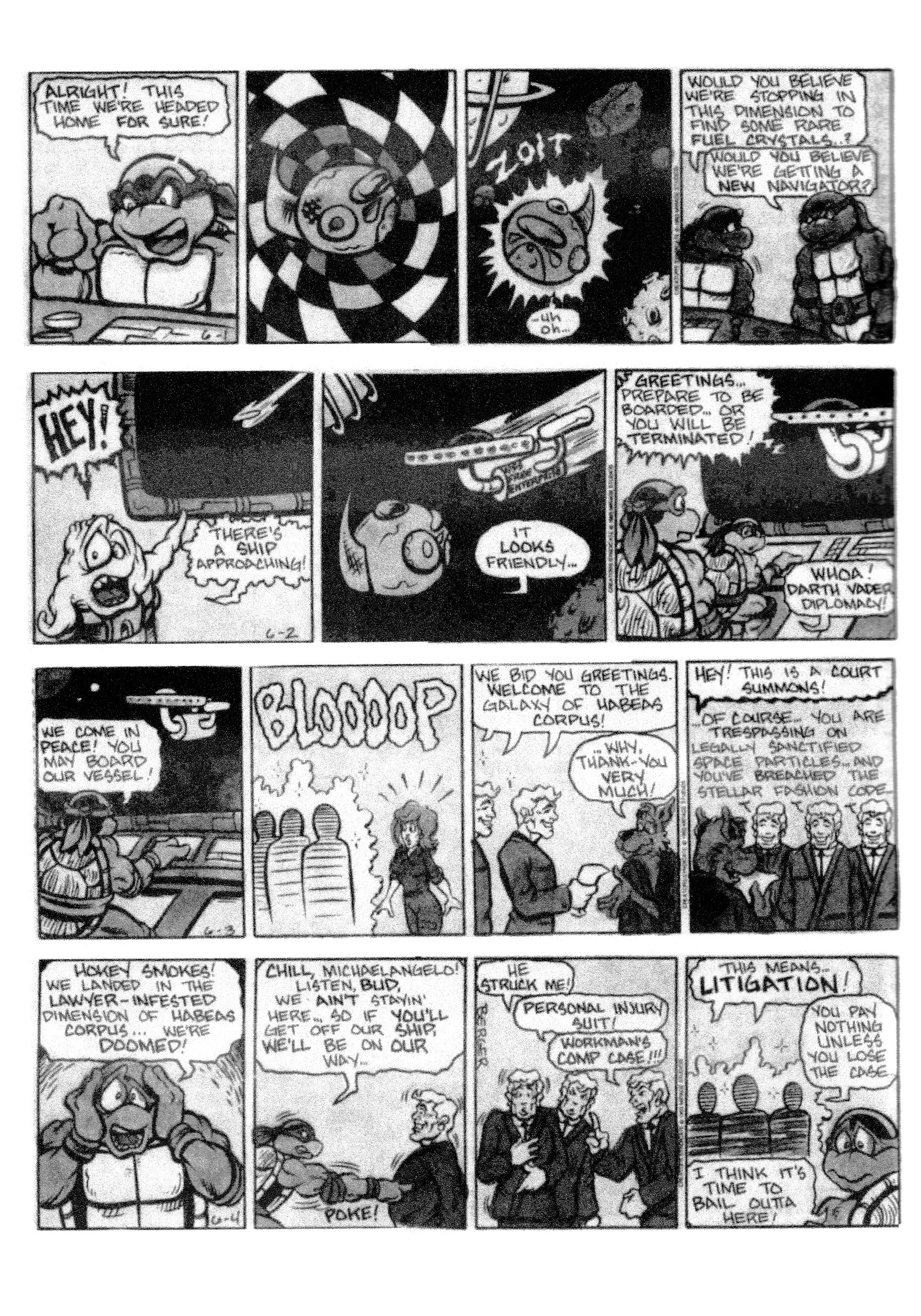 Read online Teenage Mutant Ninja Turtles: Complete Newspaper Daily Comic Strip Collection comic -  Issue # TPB 2 (Part 2) - 79