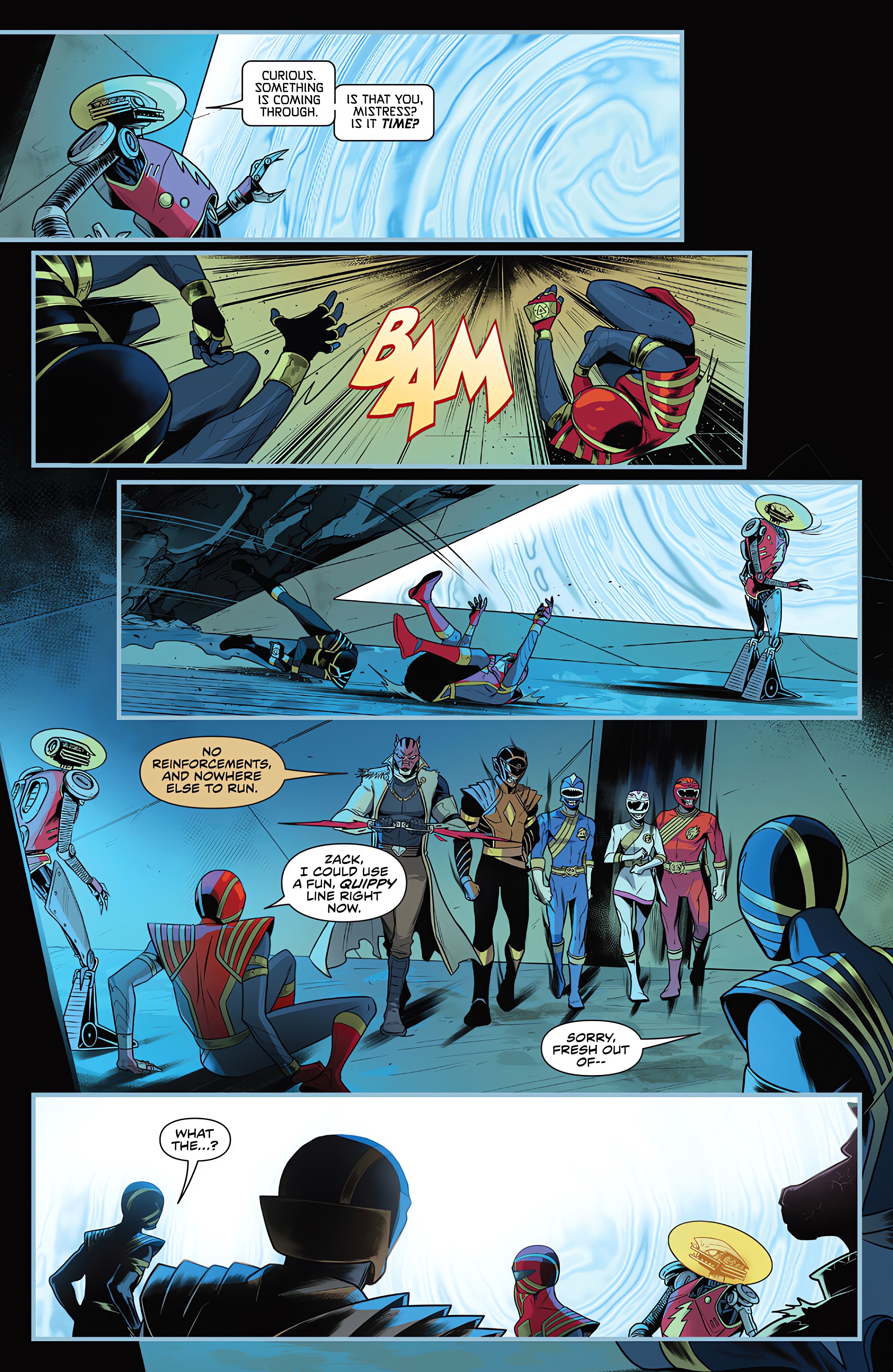 Read online Mighty Morphin Power Rangers comic -  Issue #111 - 17