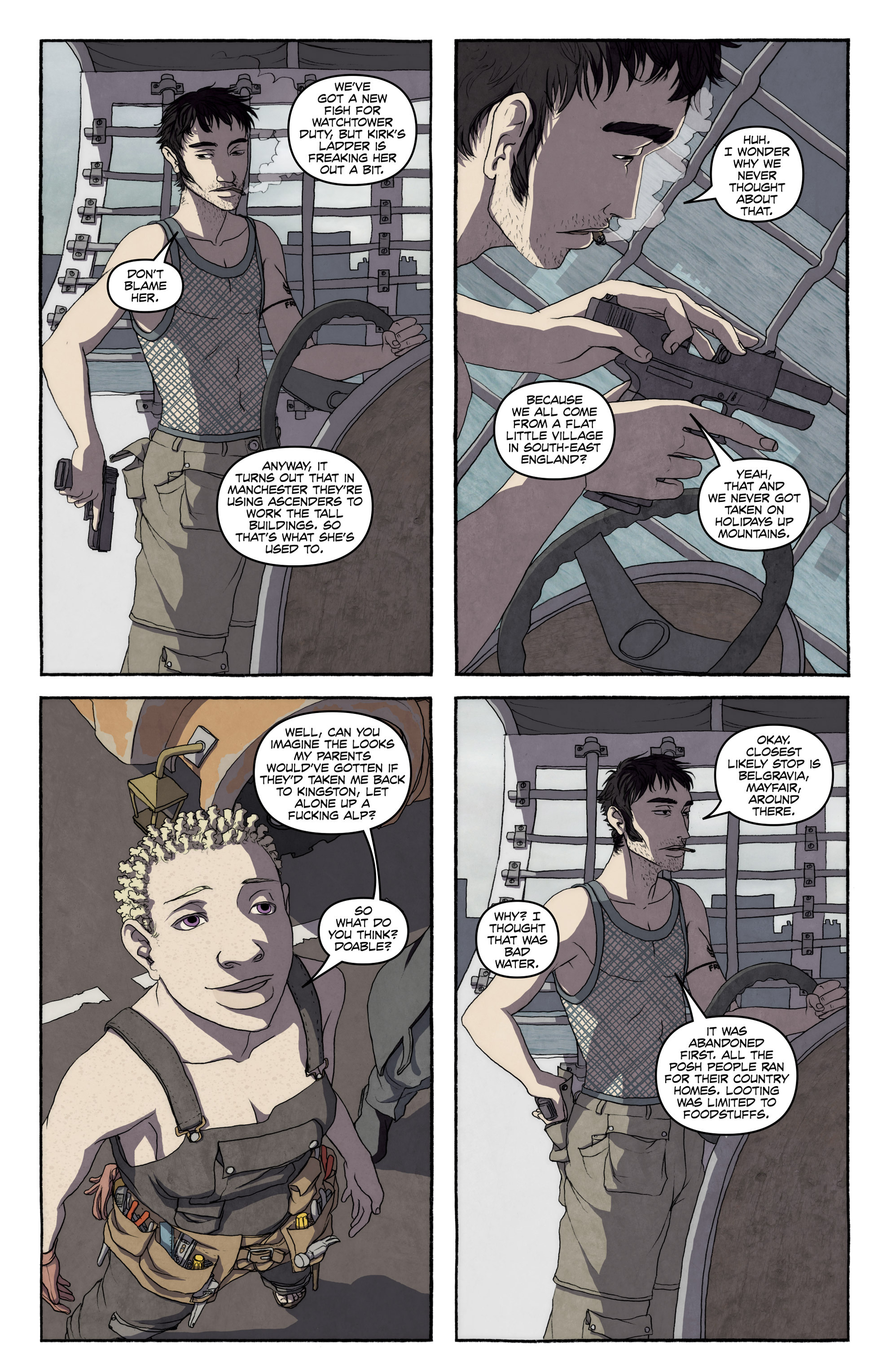 Read online FreakAngels comic -  Issue #1 - 96