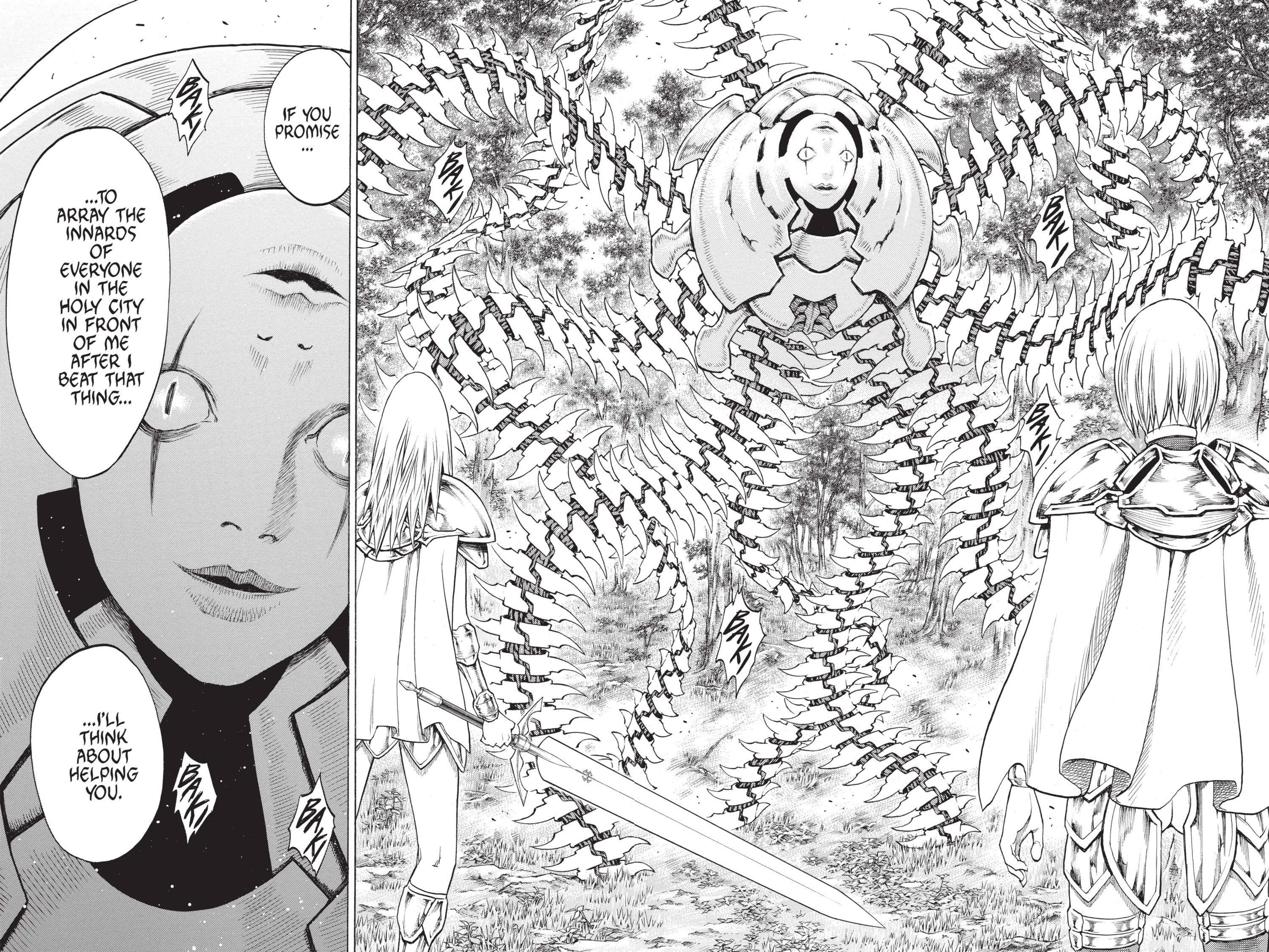 Read online Claymore comic -  Issue #24 - 156