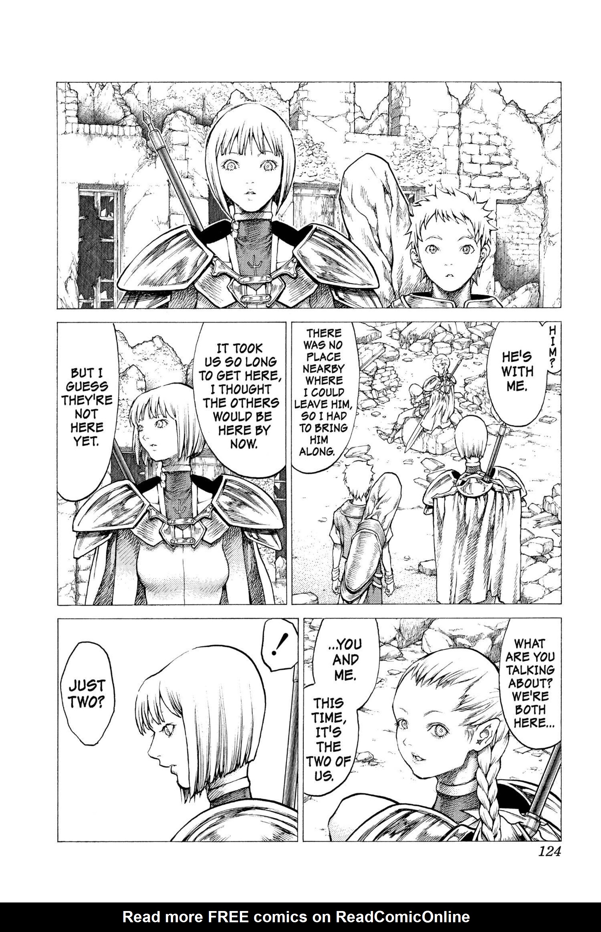 Read online Claymore comic -  Issue #6 - 118