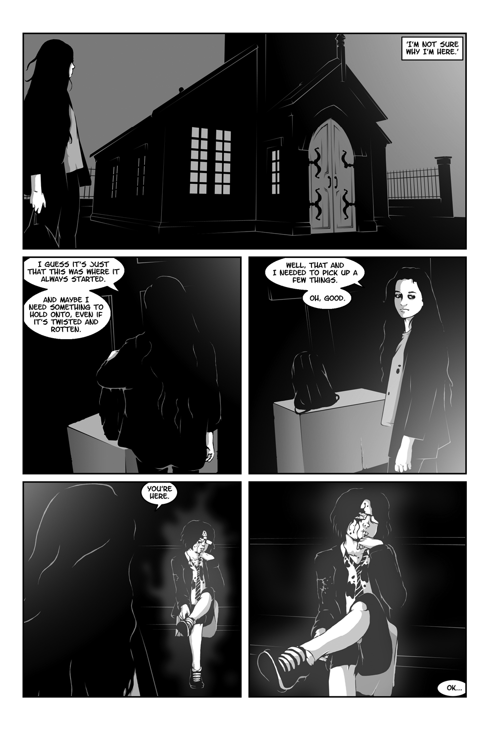 Read online Hollow Girl comic -  Issue #5 - 16