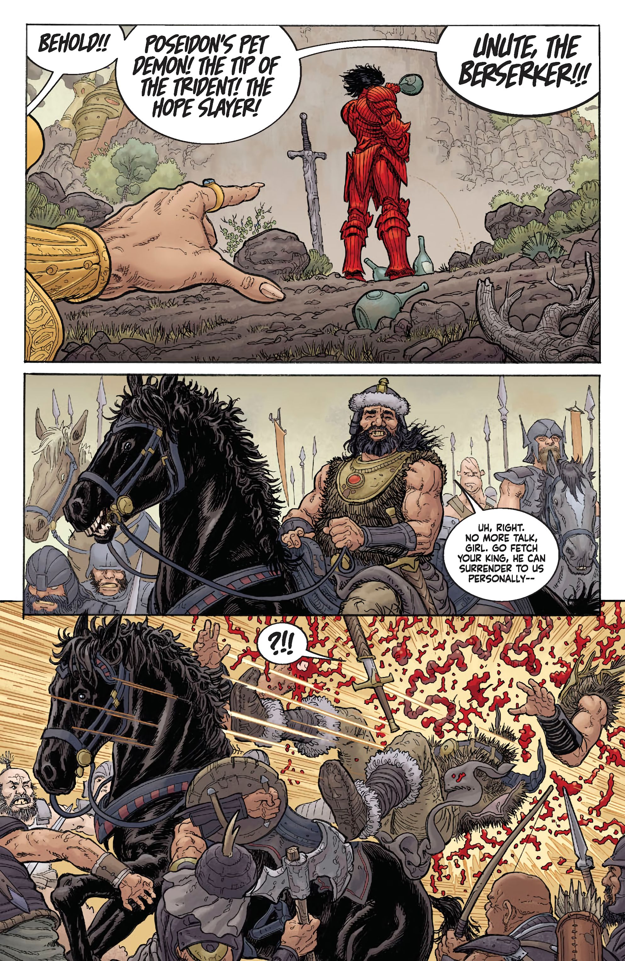 Read online BRZRKR: Poetry of Madness comic -  Issue # Full - 10