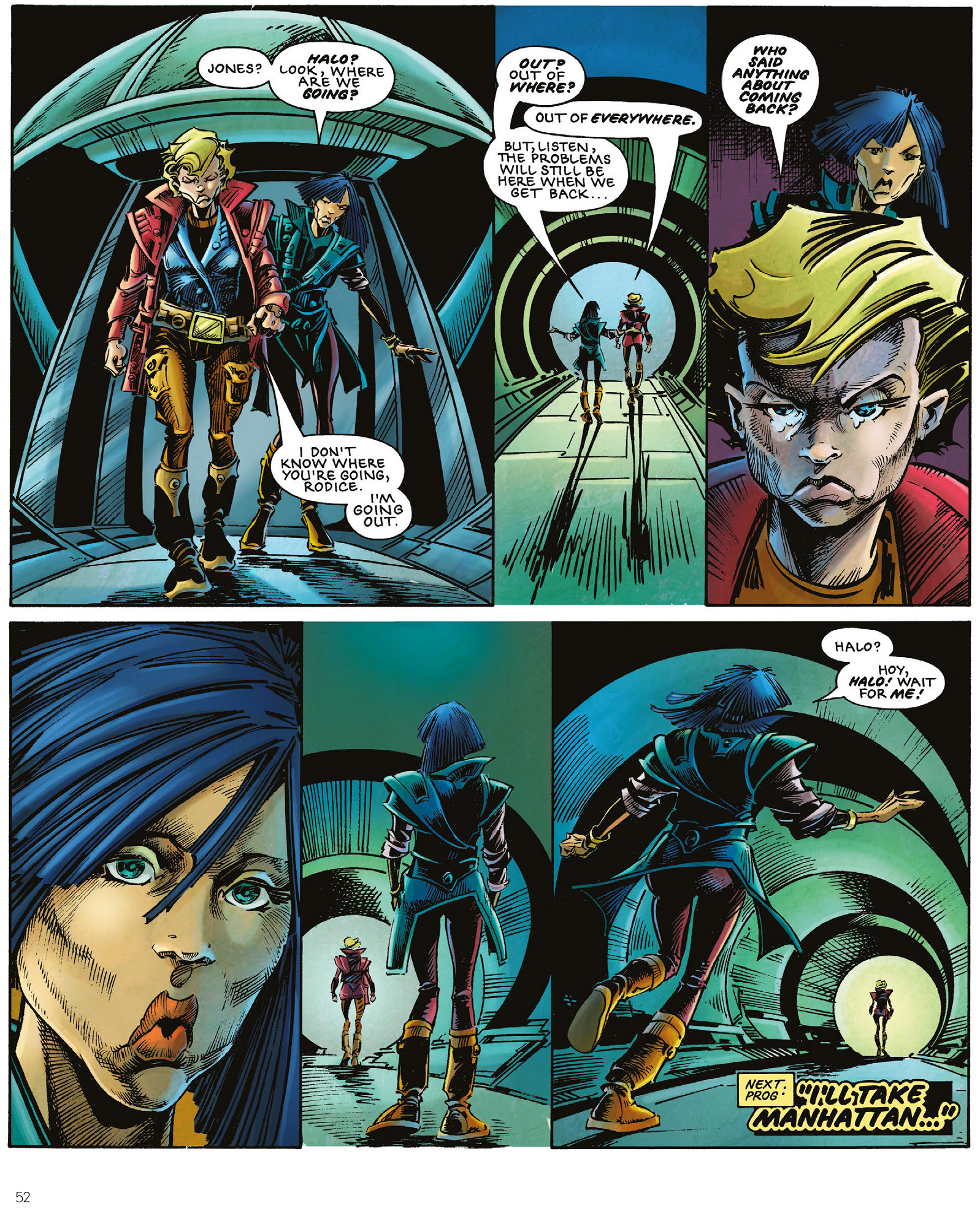 Read online The Ballad of Halo Jones: Full Colour Omnibus Edition comic -  Issue # TPB (Part 1) - 54