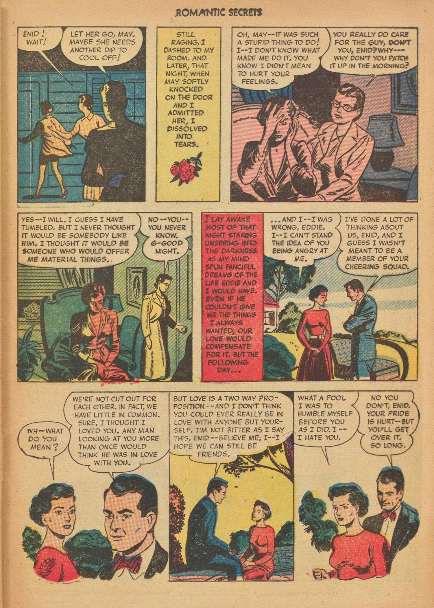 Read online Romantic Secrets comic -  Issue #35 - 31