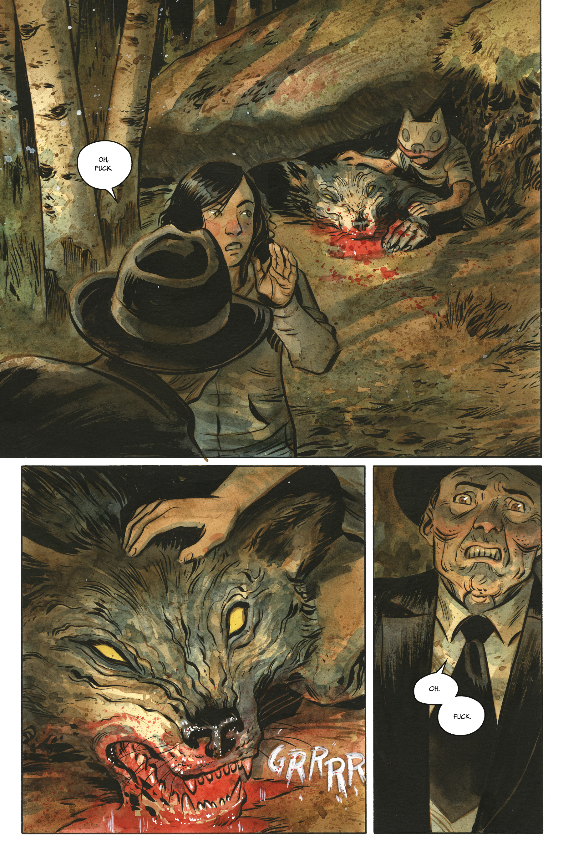Read online The Lonesome Hunters: The Wolf Child comic -  Issue #3 - 13