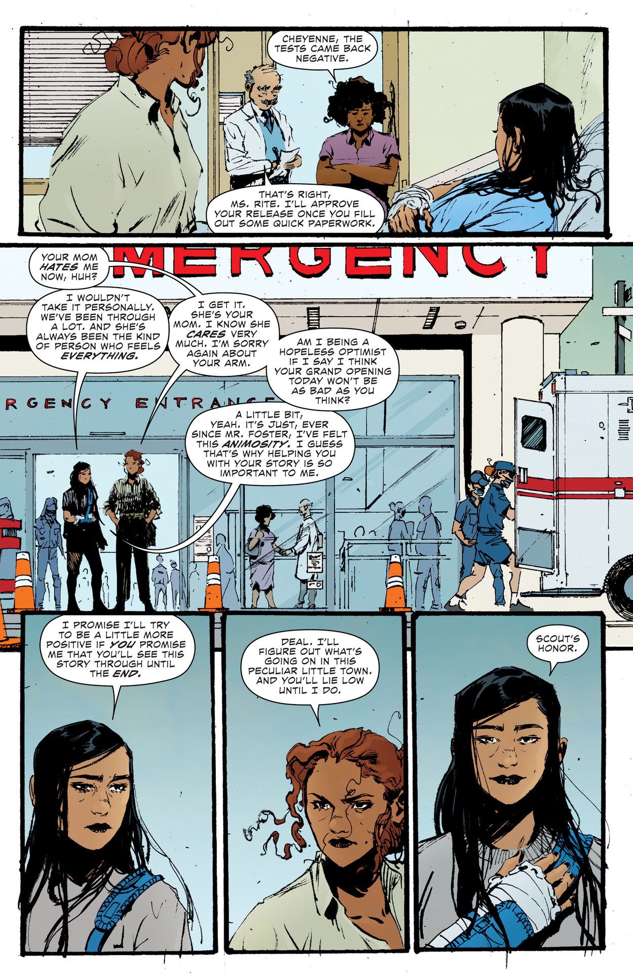 Read online Dark Spaces: Good Deeds comic -  Issue #4 - 11