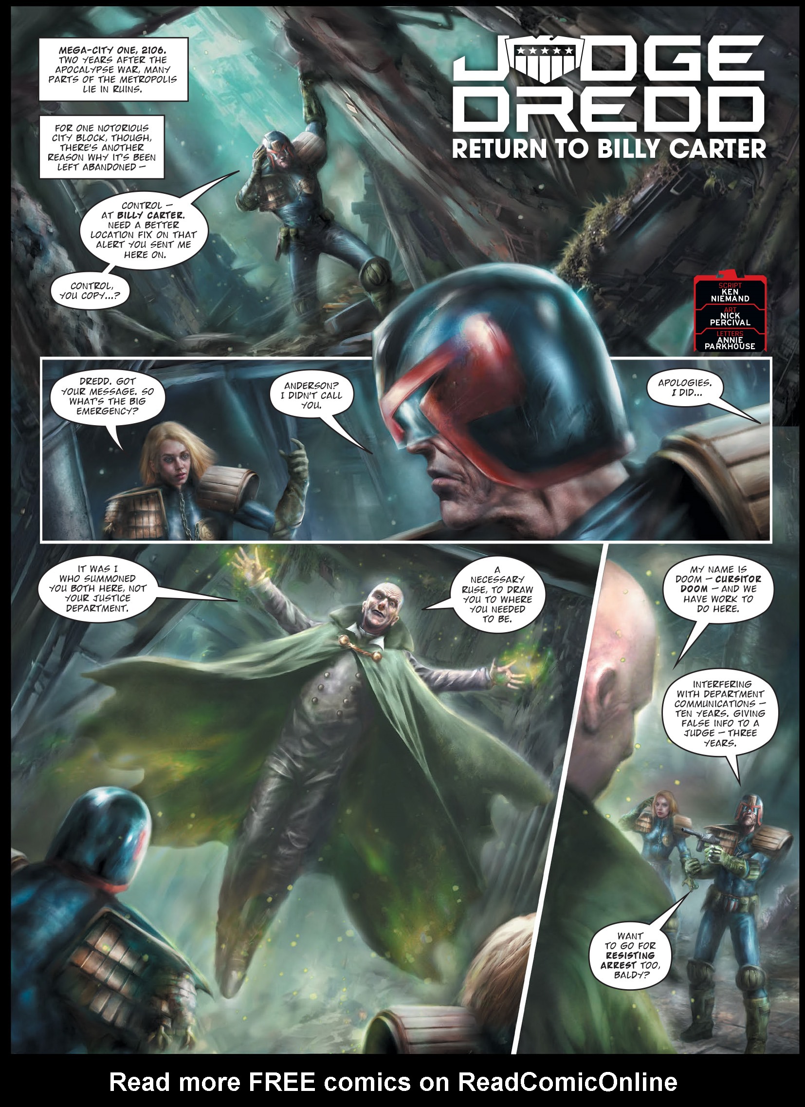 Read online Judge Dredd Megazine (Vol. 5) comic -  Issue #460 - 5