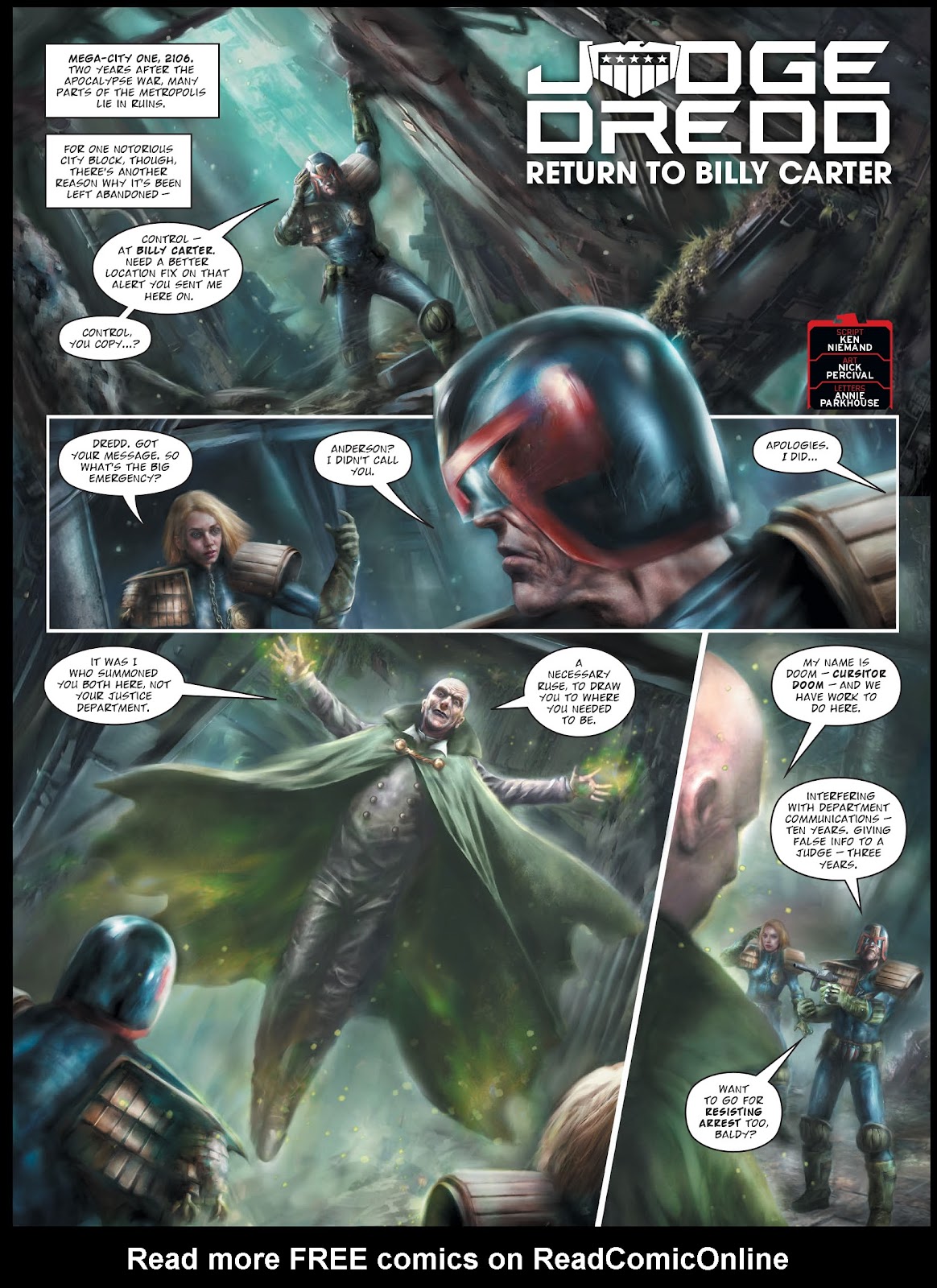 Judge Dredd Megazine (Vol. 5) issue 460 - Page 5