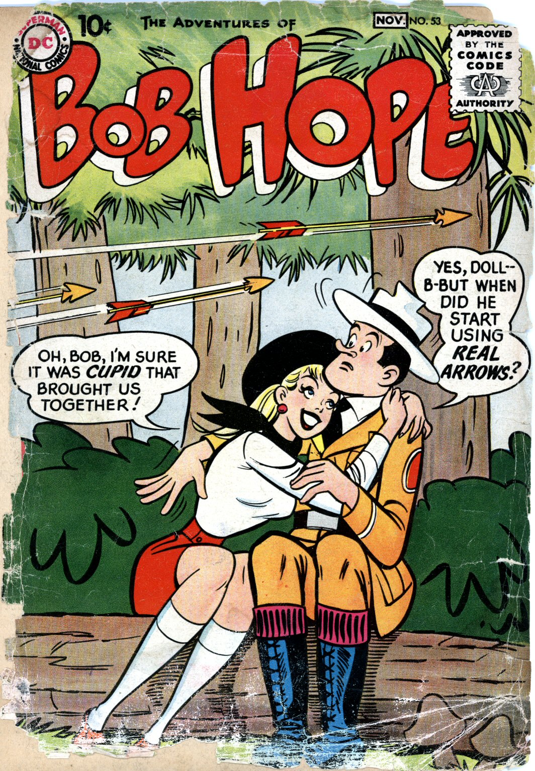 Read online The Adventures of Bob Hope comic -  Issue #53 - 1