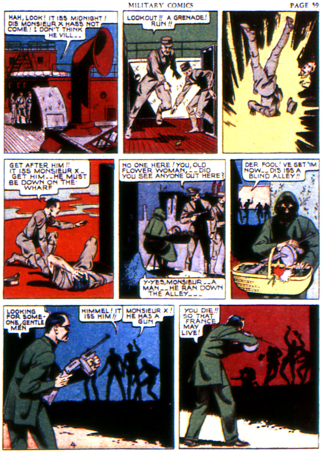 Read online Military Comics comic -  Issue #6 - 61