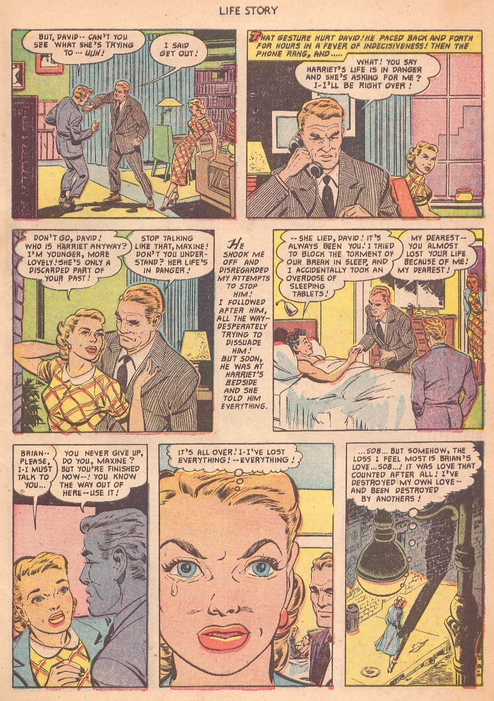 Read online Life Story comic -  Issue #30 - 12