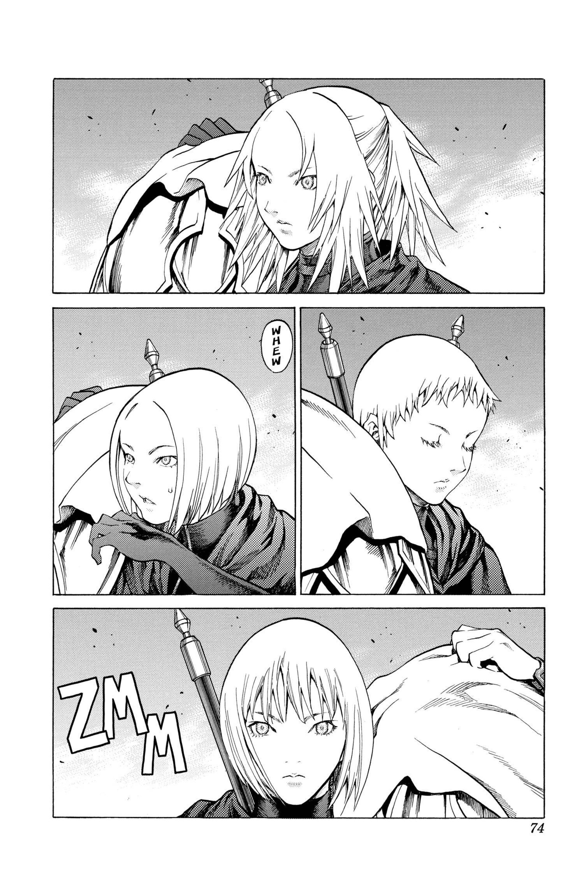Read online Claymore comic -  Issue #13 - 69