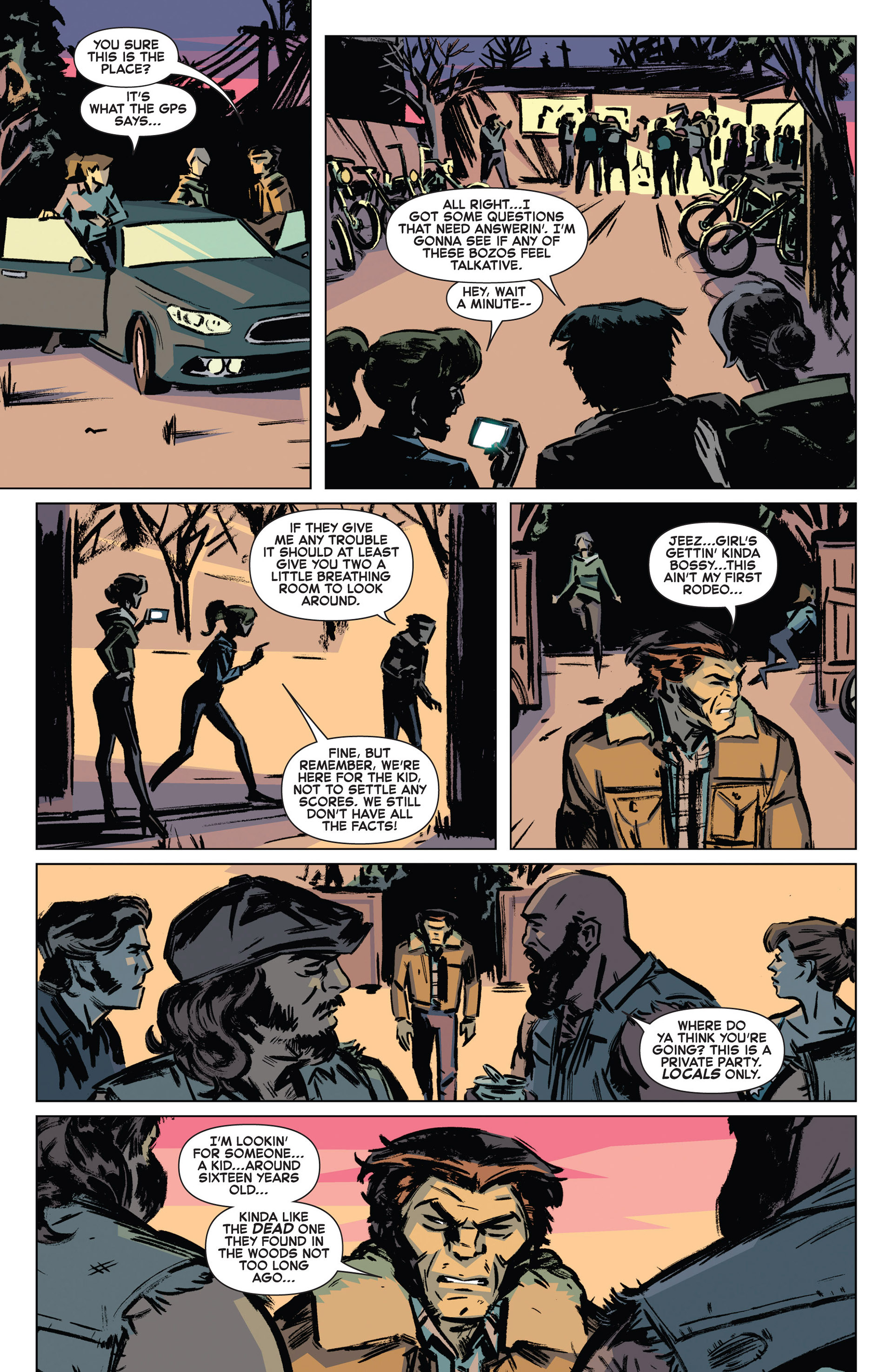 Read online Marvel Knights: X-Men comic -  Issue #1 - 8