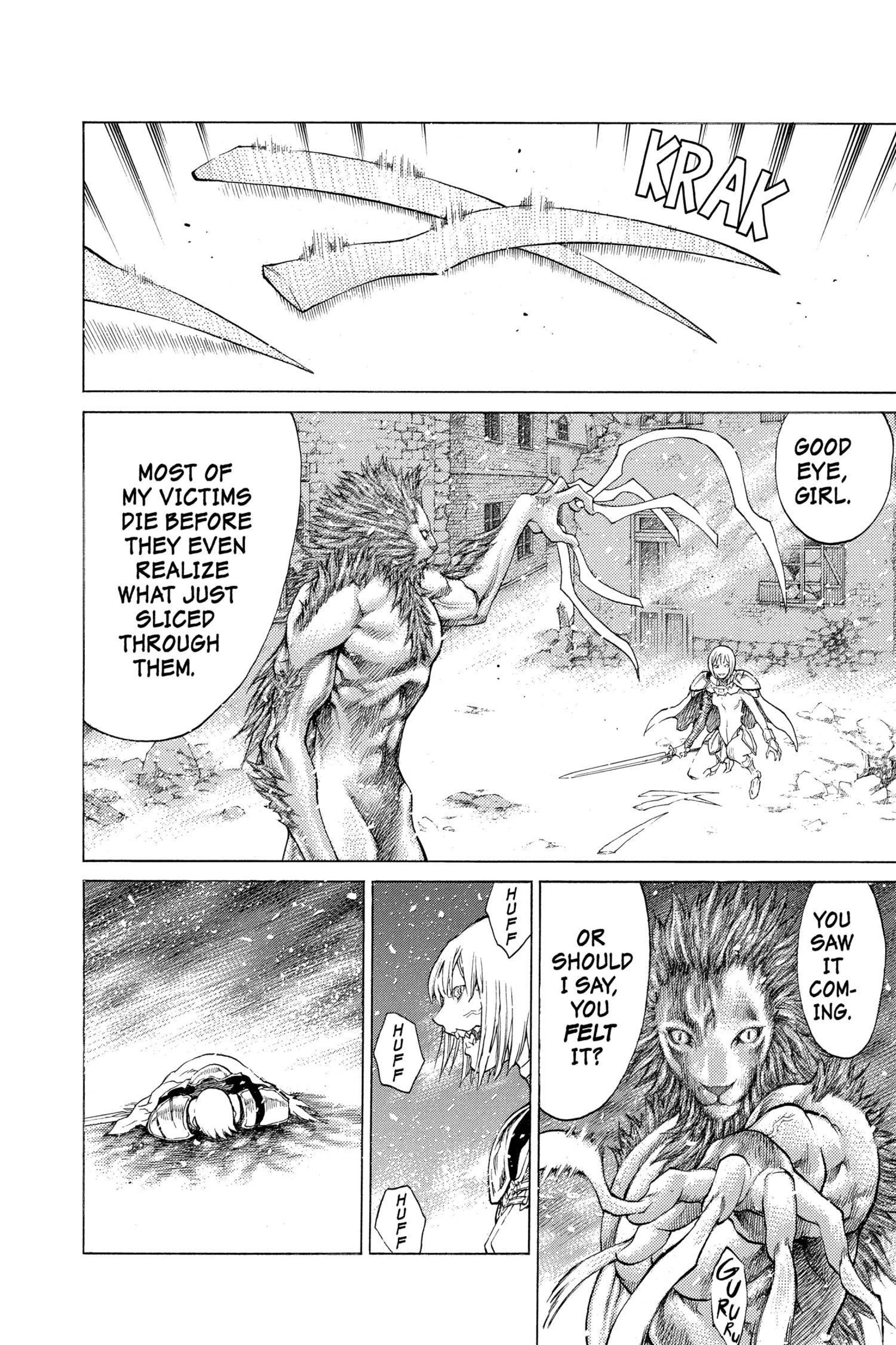 Read online Claymore comic -  Issue #11 - 14