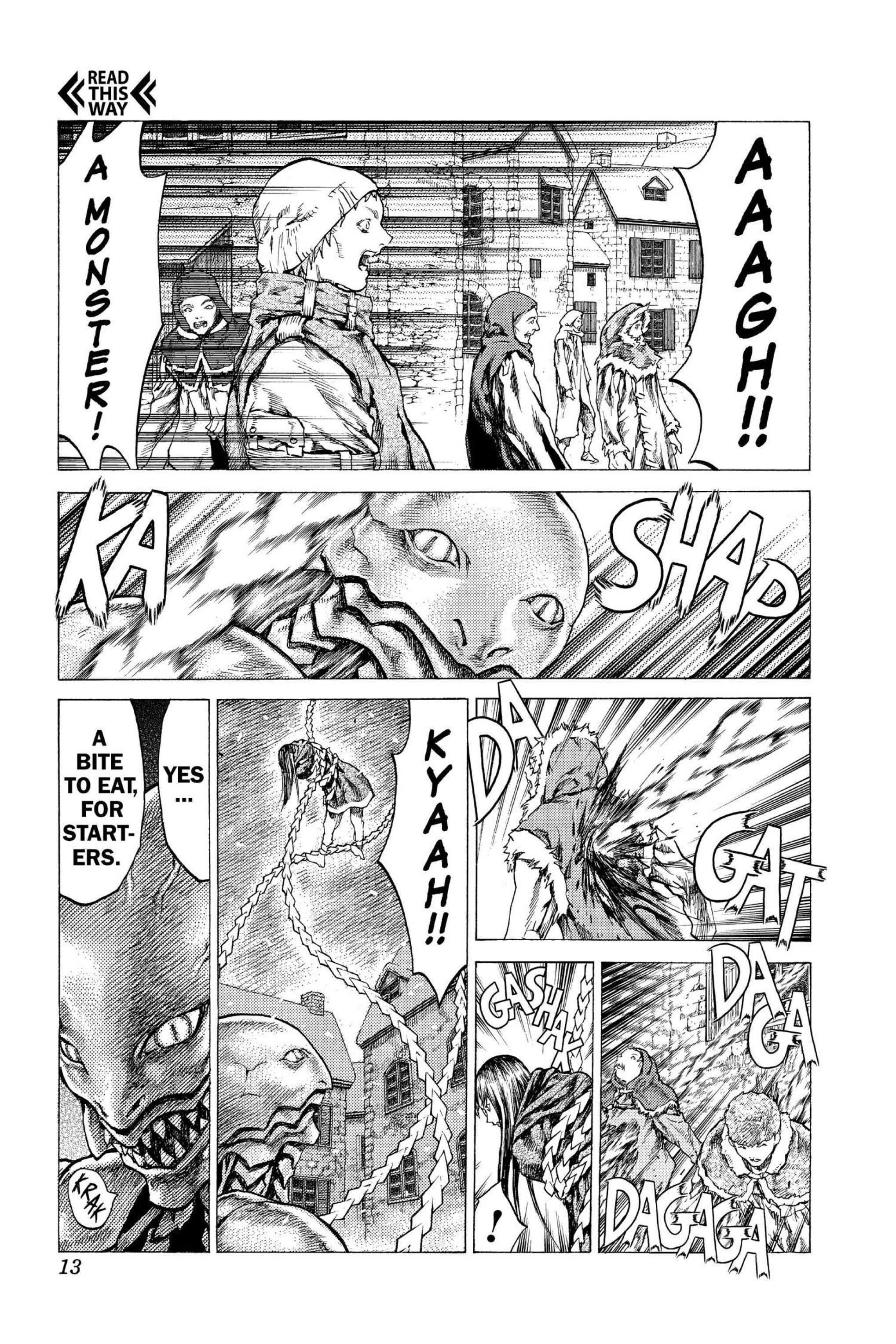 Read online Claymore comic -  Issue #10 - 13