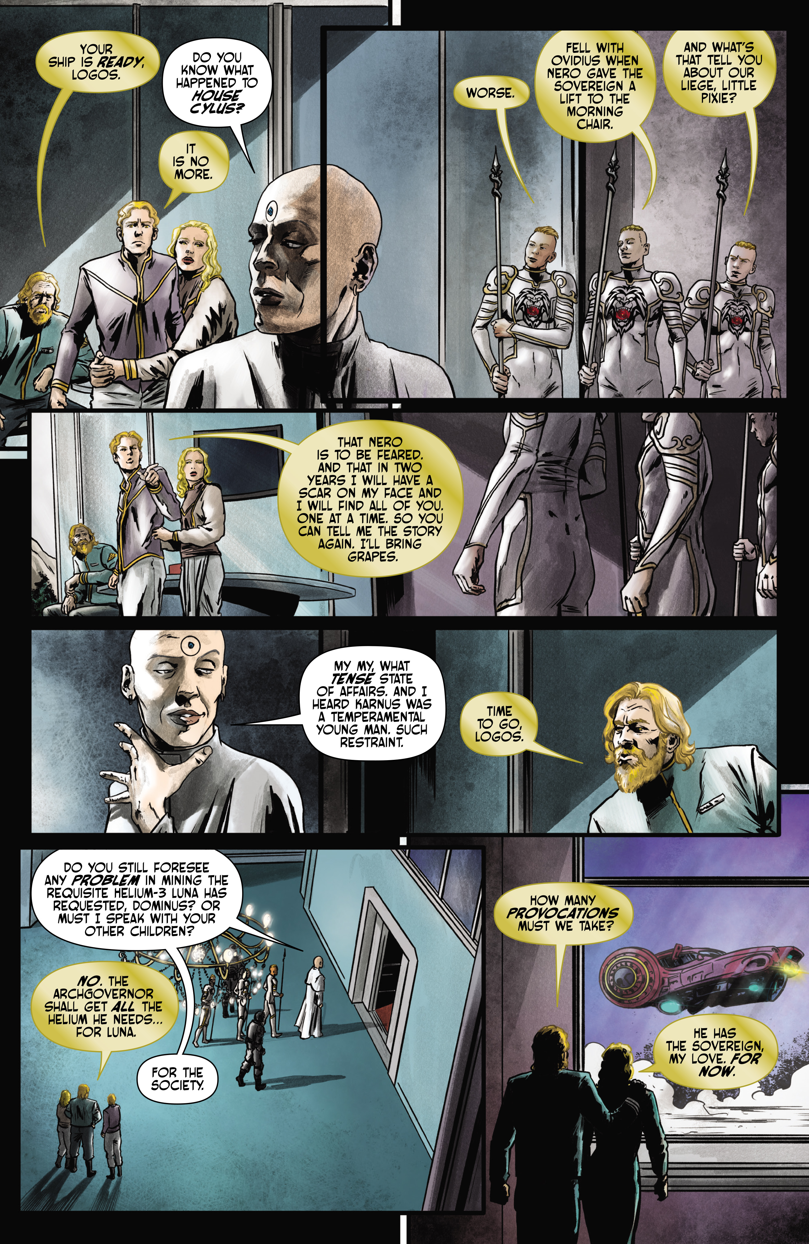 Read online Pierce Brown's Red Rising: Sons of Ares: Forbidden Song comic -  Issue # TPB - 18
