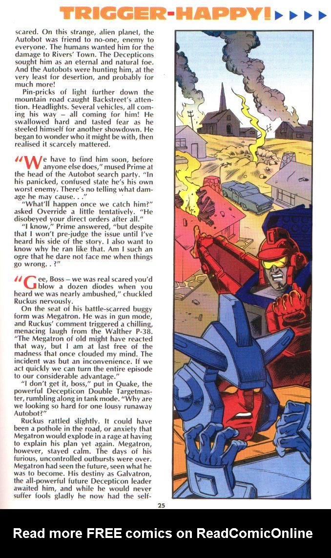 Read online The Transformers Annual comic -  Issue #1989 - 17
