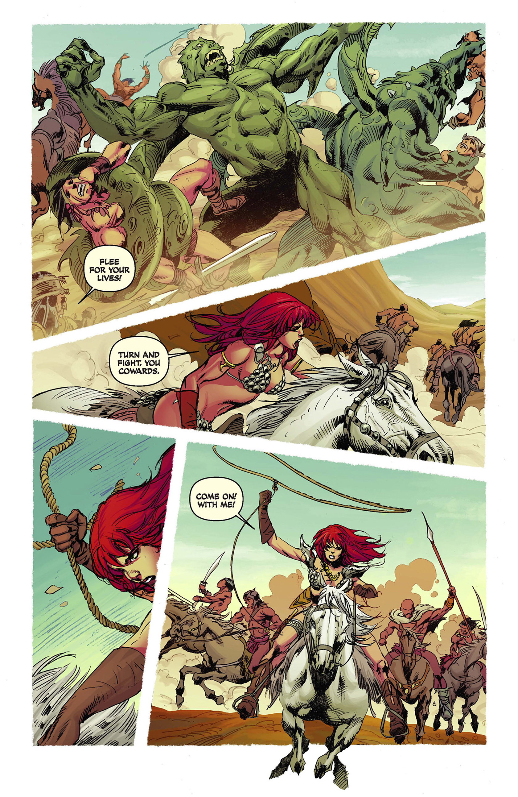 Read online Red Sonja/Conan comic -  Issue #2 - 18