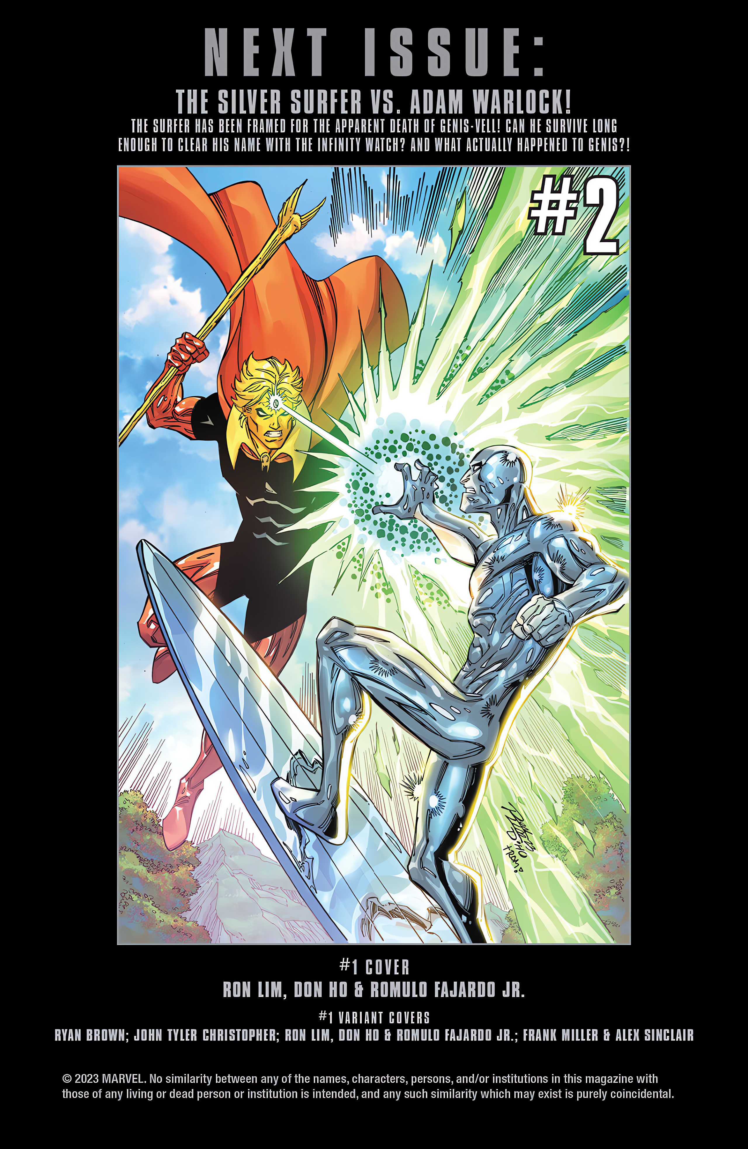 Read online Silver Surfer: Rebirth Legacy comic -  Issue #1 - 22