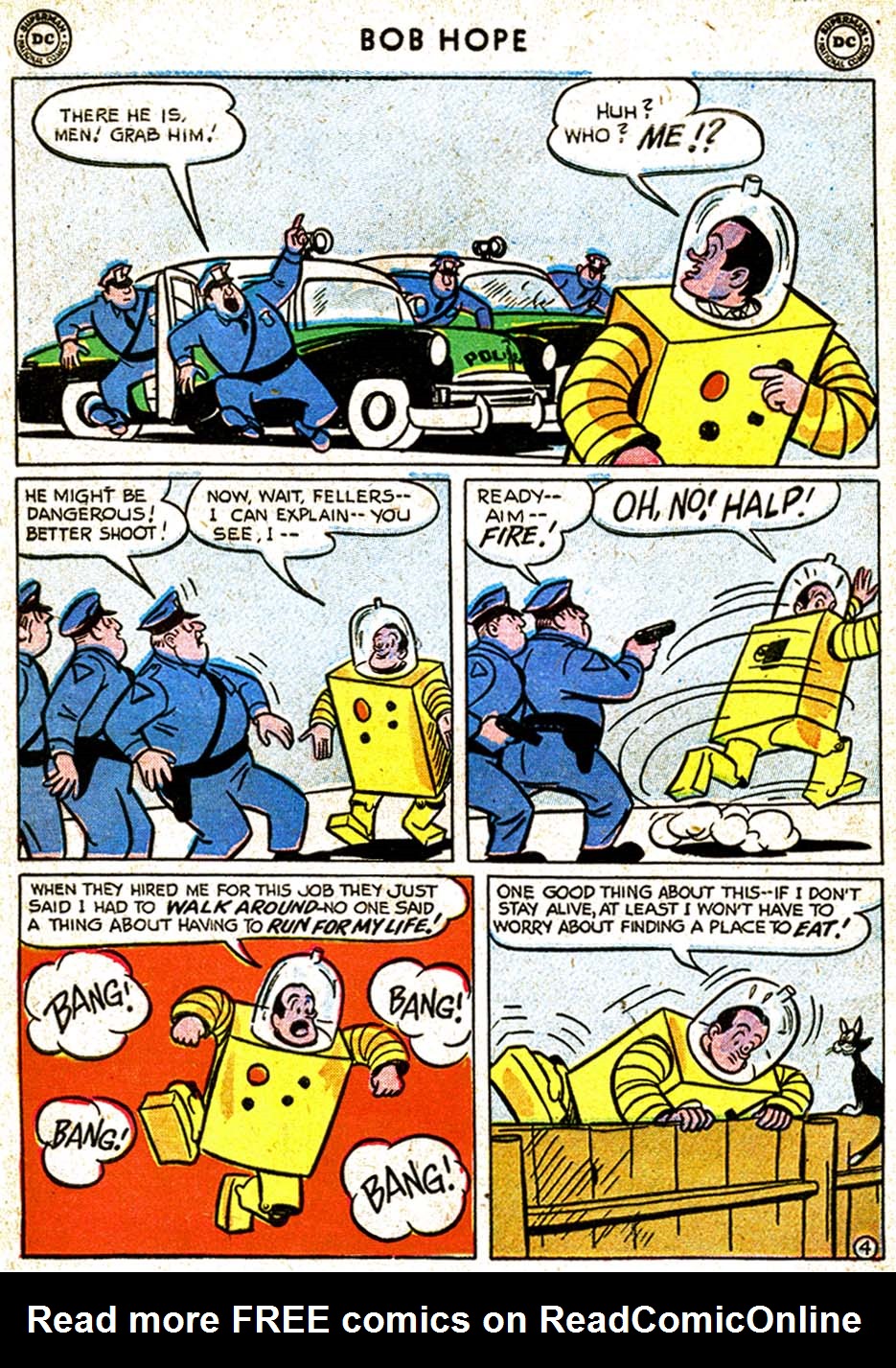 Read online The Adventures of Bob Hope comic -  Issue #50 - 6