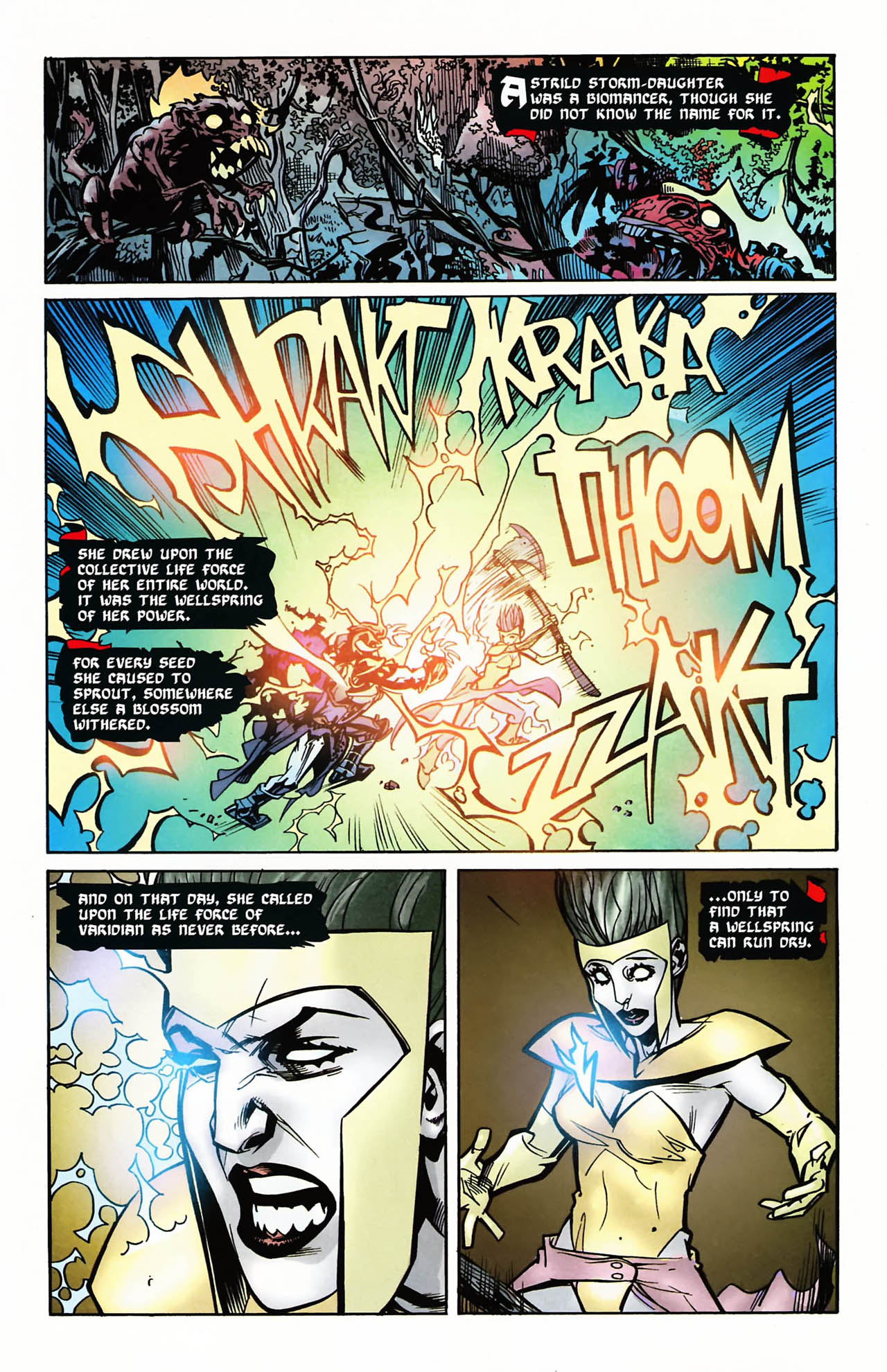 Read online Solomon Grundy comic -  Issue #7 - 8