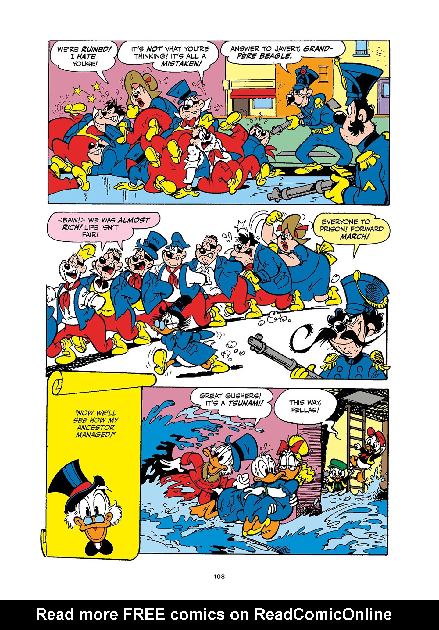 Read online Uncle Scrooge and Donald Duck in Les Misérables and War and Peace comic -  Issue # TPB (Part 2) - 9
