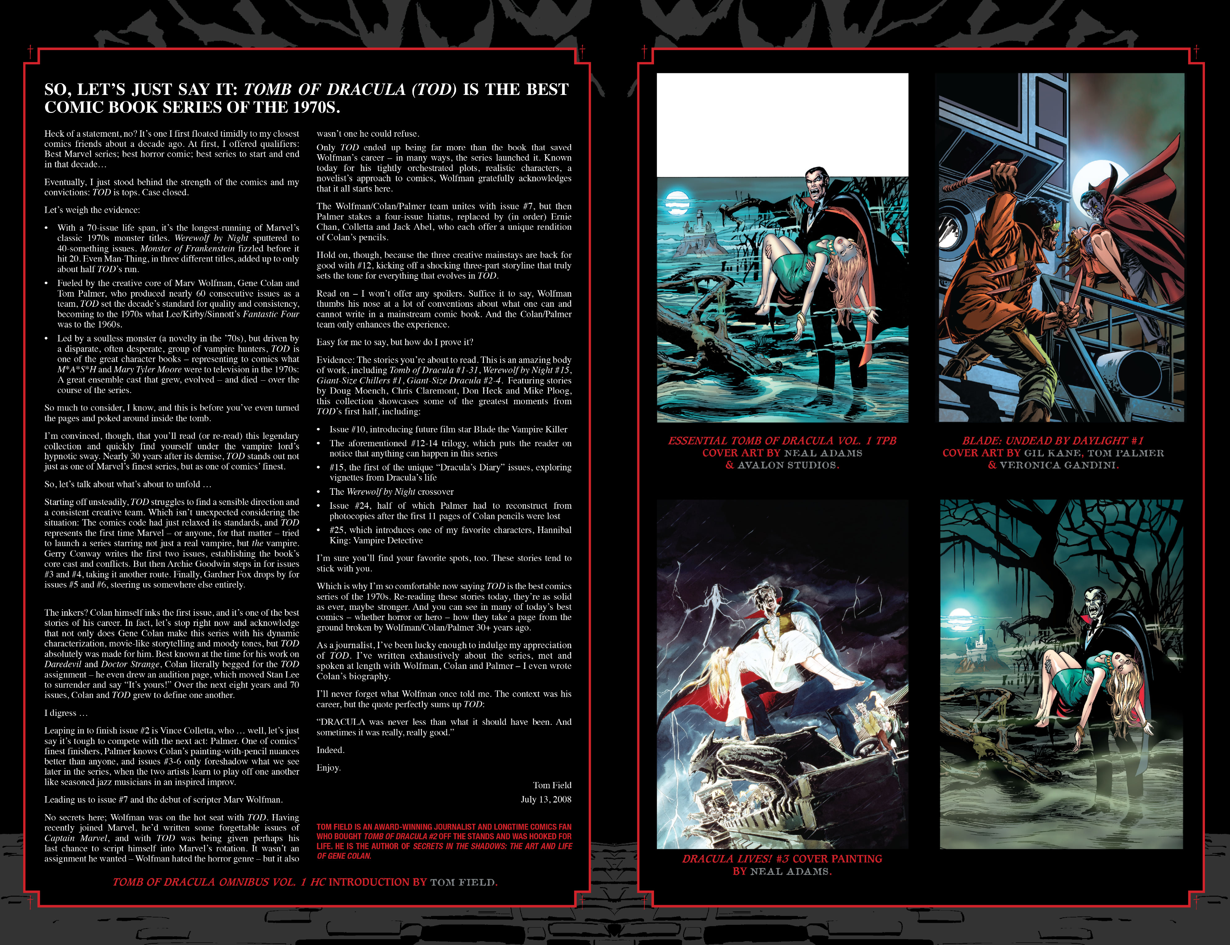 Read online Tomb of Dracula (1972) comic -  Issue # _The Complete Collection 1 (Part 5) - 106
