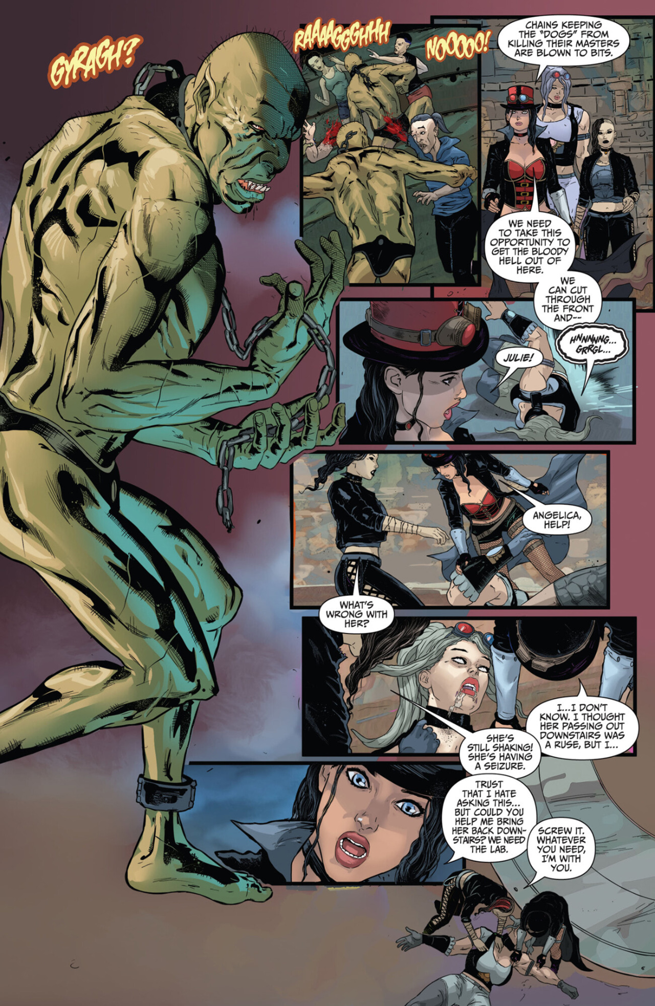 Read online Van Helsing: Hell to Pay comic -  Issue # Full - 28